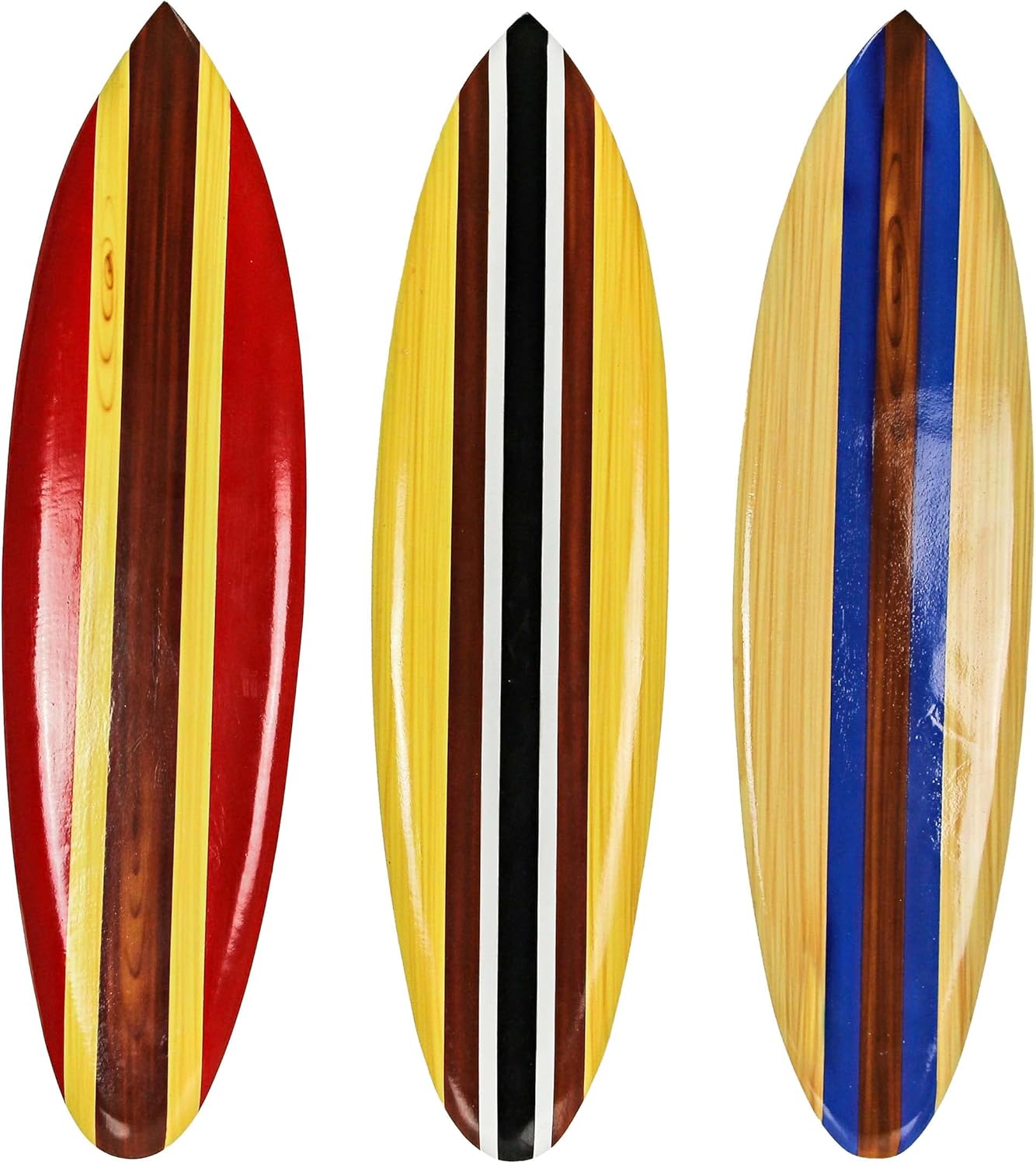 32 Inch Wooden Surfboard Decorative Wall Hanging Beach Decor