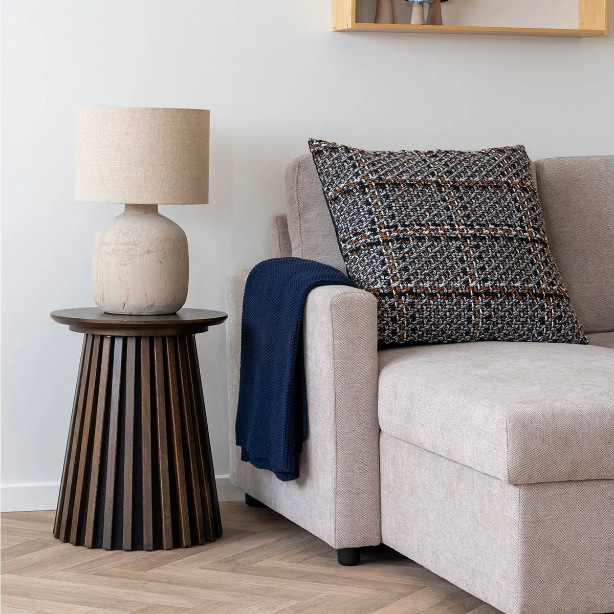 Artichok Maxim Keramieken Tafellamp - Beige