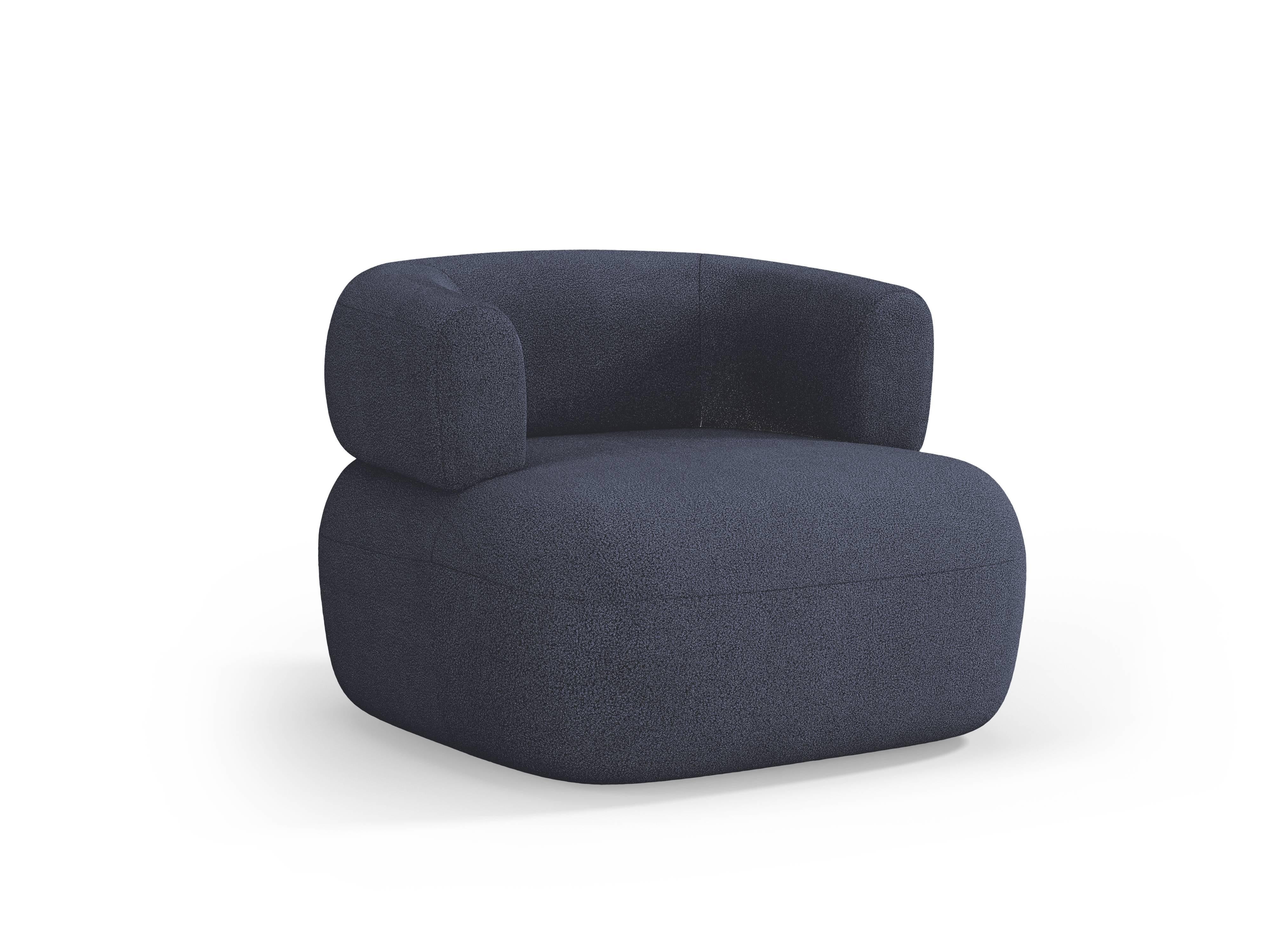 Fauteuil Jenny bouclé