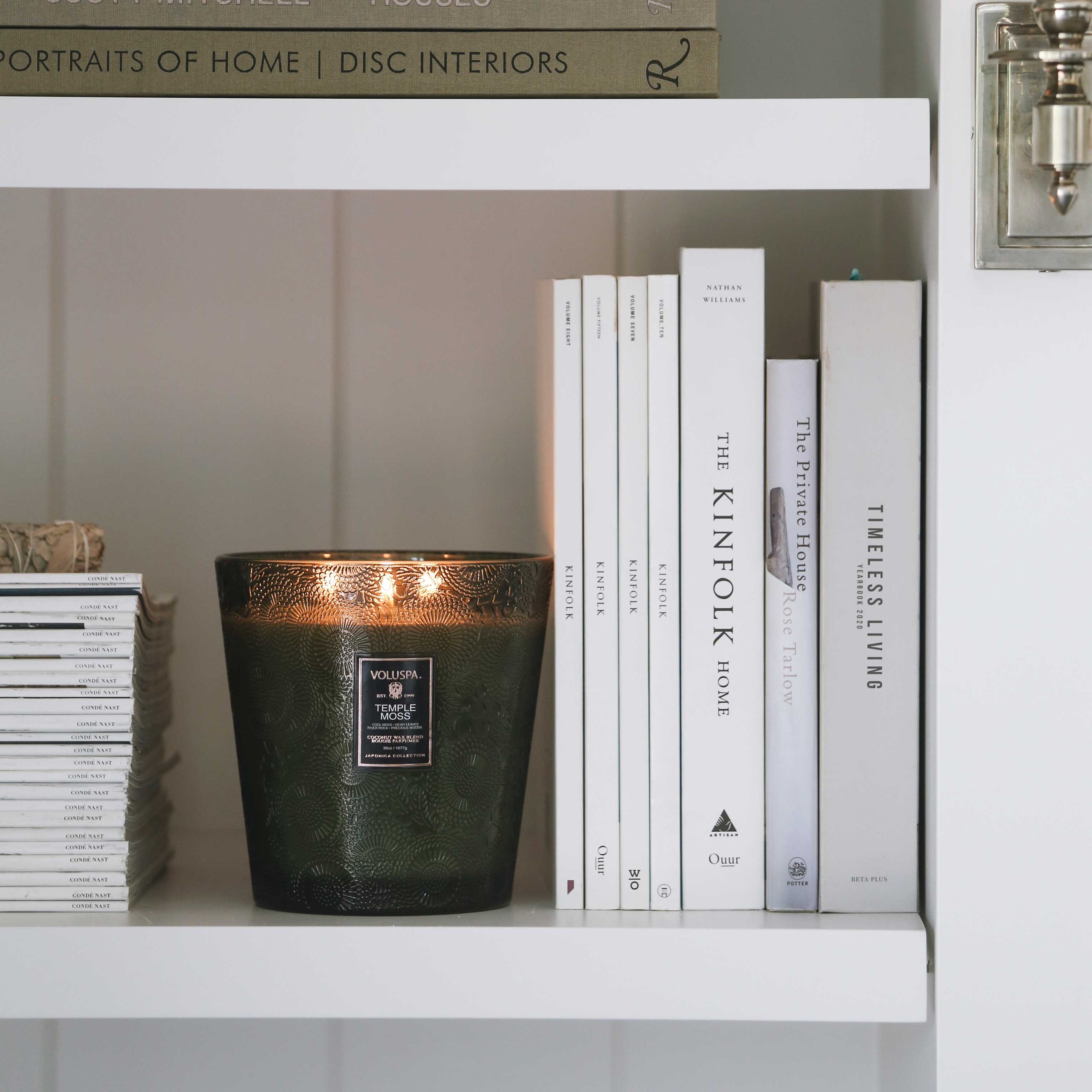 Temple Moss - 3 Wick Hearth Candle
