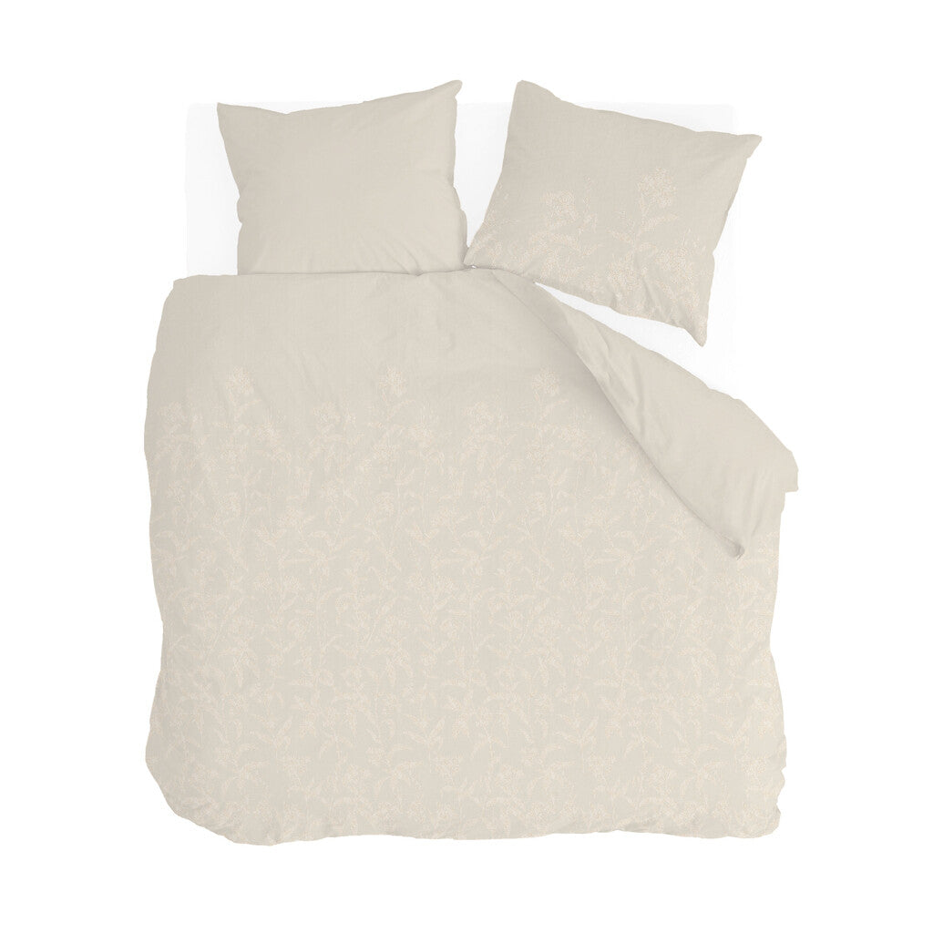 Walra - Dekbedovertrek Yarrow Elegance - 240x220 cm - Zand