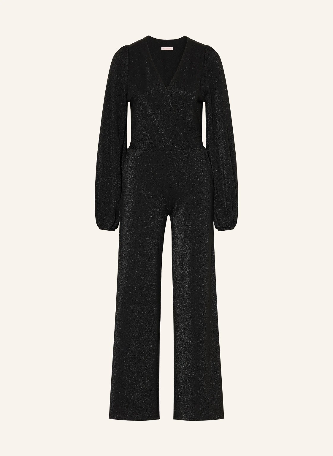 marivie Jumpsuit mit Glitzergarn
