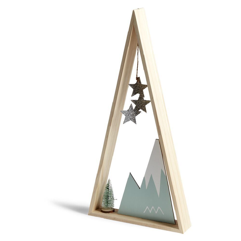 Décoration à poser scène de No&euml;l (4 modèles)
