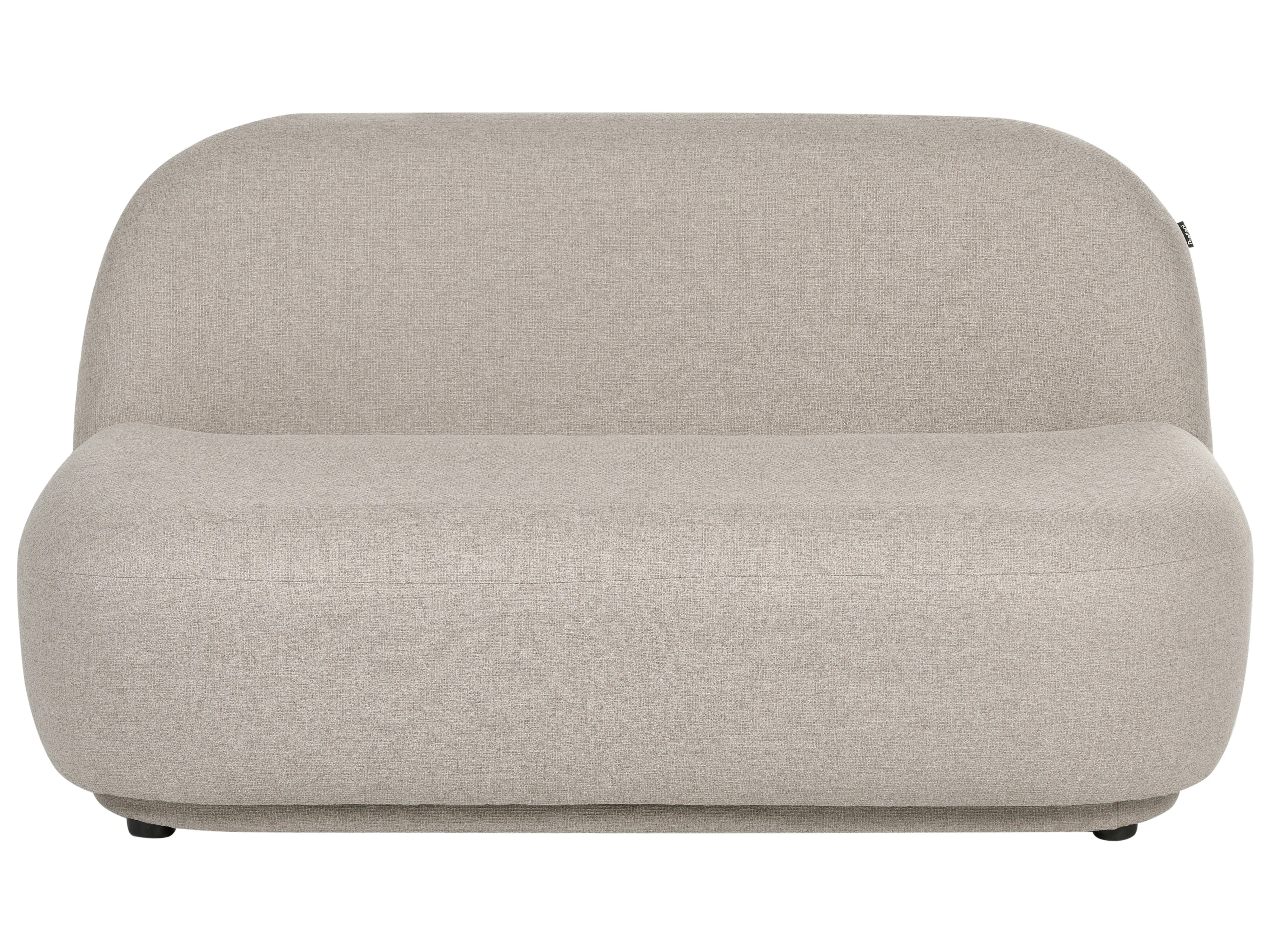 Sofa 2 Seater LOVBERG Fabric Beige