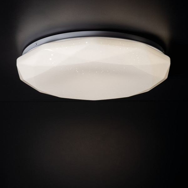 Plafon Carvookrągły biały LED 1x17.5W 38cm 1320lm IP20 Kanlux