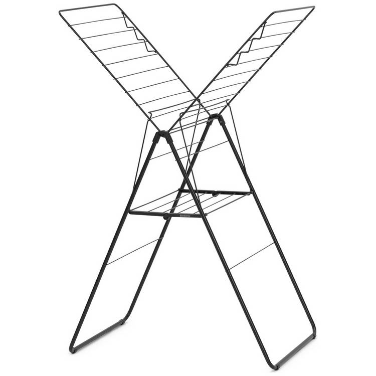 Brabantia 20m Hang On Clothes Airer - Black