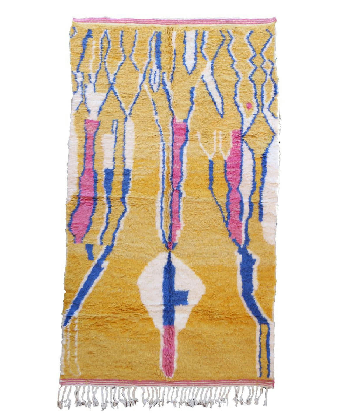 BERBERE - Tapis Berbere marocain pure laine 145x259