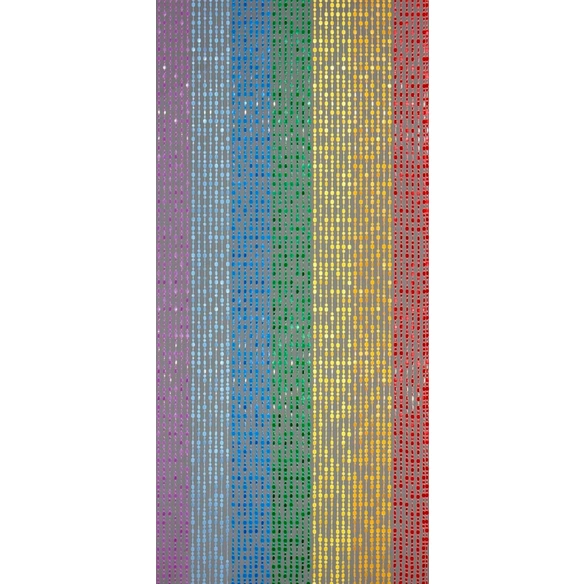Türvorhang, (BxL): 90 x 200 cm, bunt, Kunststoff