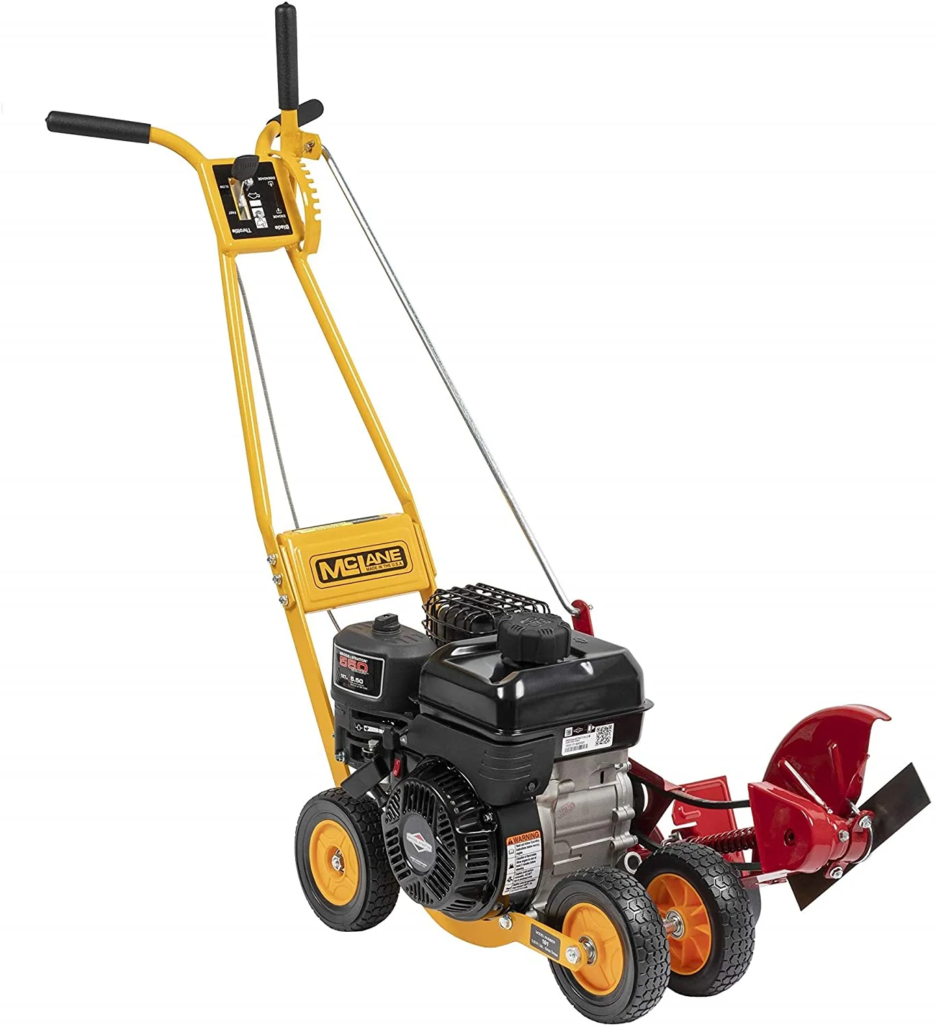 5.5GT Powered Lawn Edger, 5.50 Gross Torque/3.5 HP BS Engine 7 Wheels