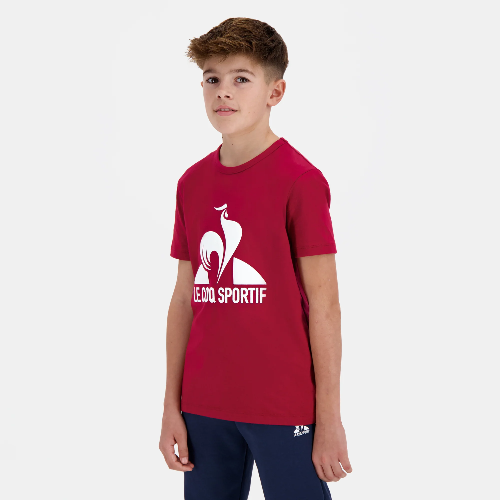 2510133-ESS Tee SS N°1 Enfant rio red | T-shirt Enfant