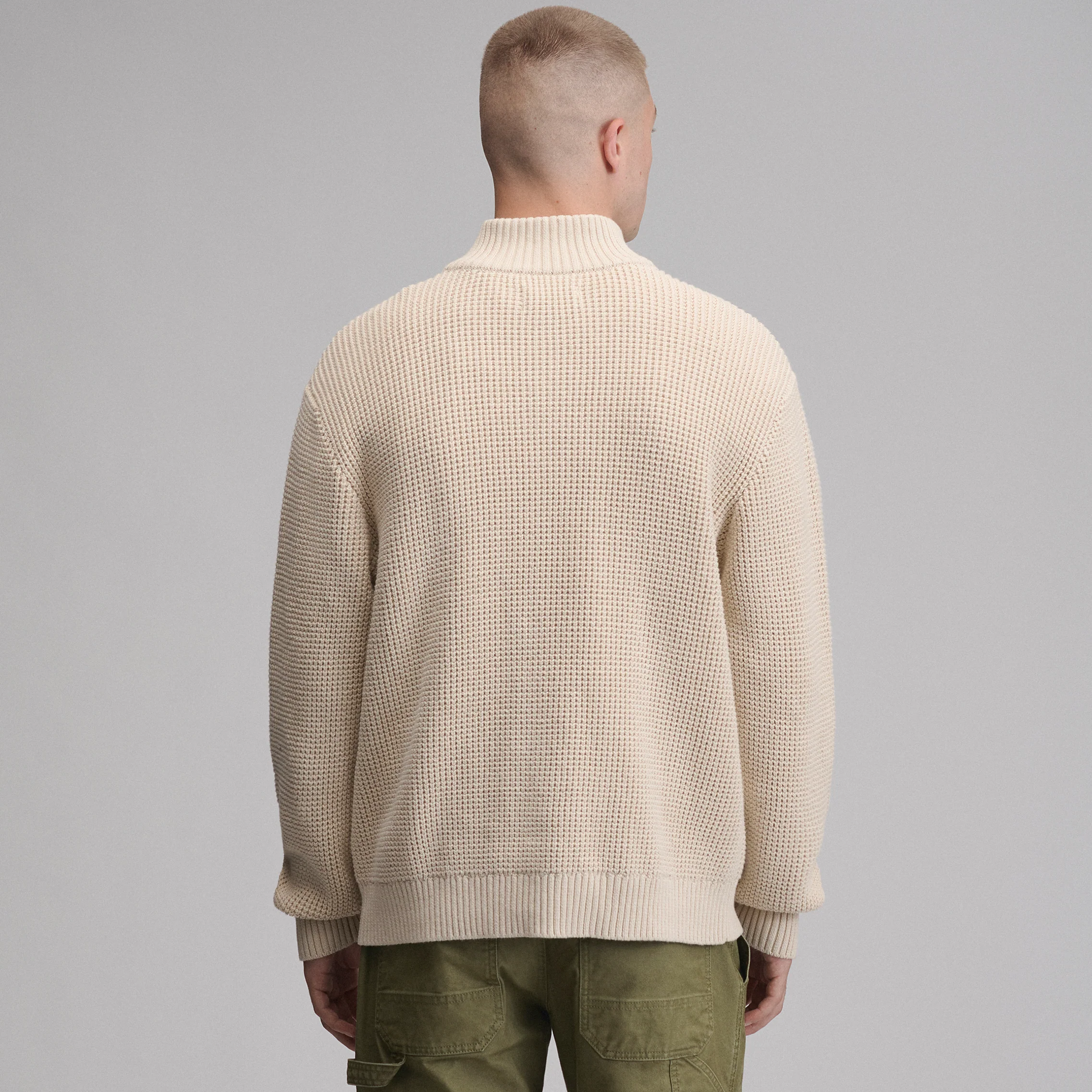 Men's Signature Button-Up Sweater
