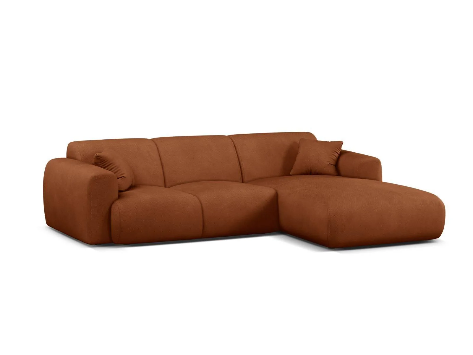Hoekbank Molino rechts chenille