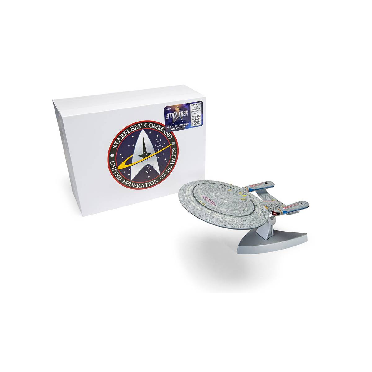 Corgi Star Trek USS Enterprise 1701-D Next Gen Diecast Model