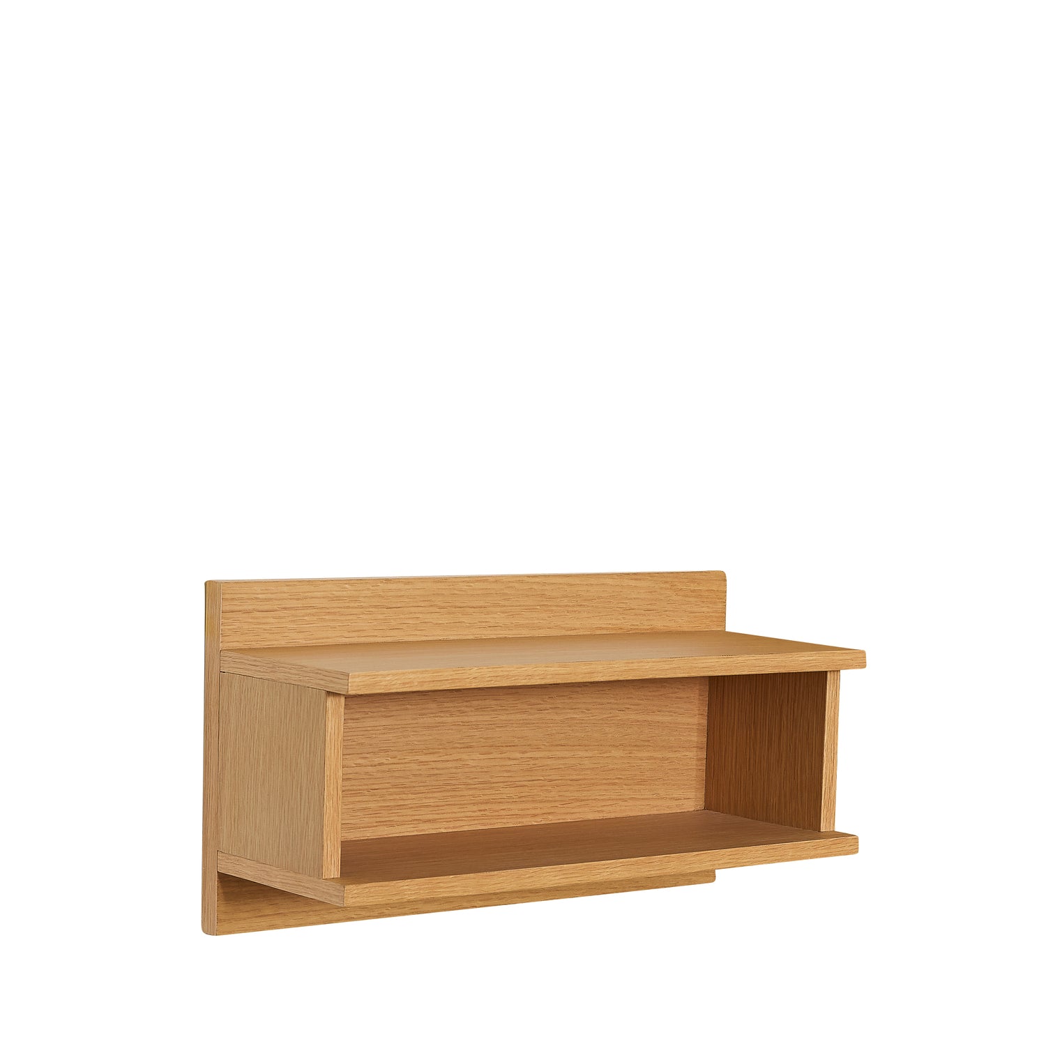 Hübsch plank Misty - mdf/eikenfineer - 40x16xh22cm
