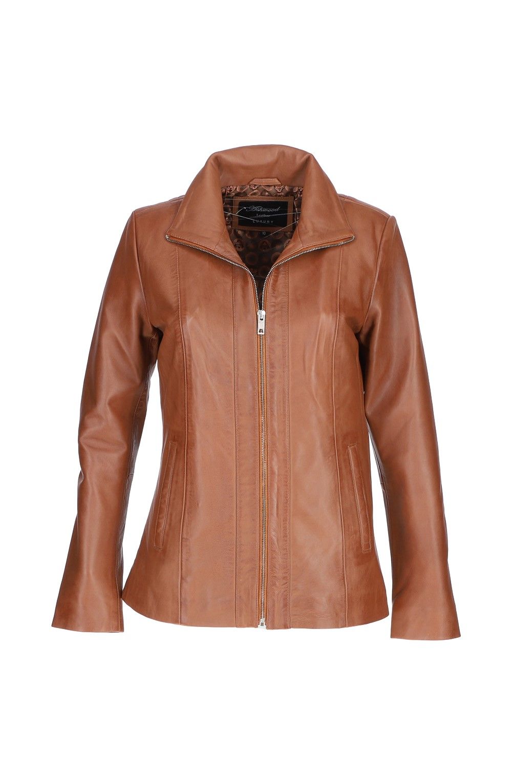 Ashwood Leather Casual Leather Jacket with Classic Collar