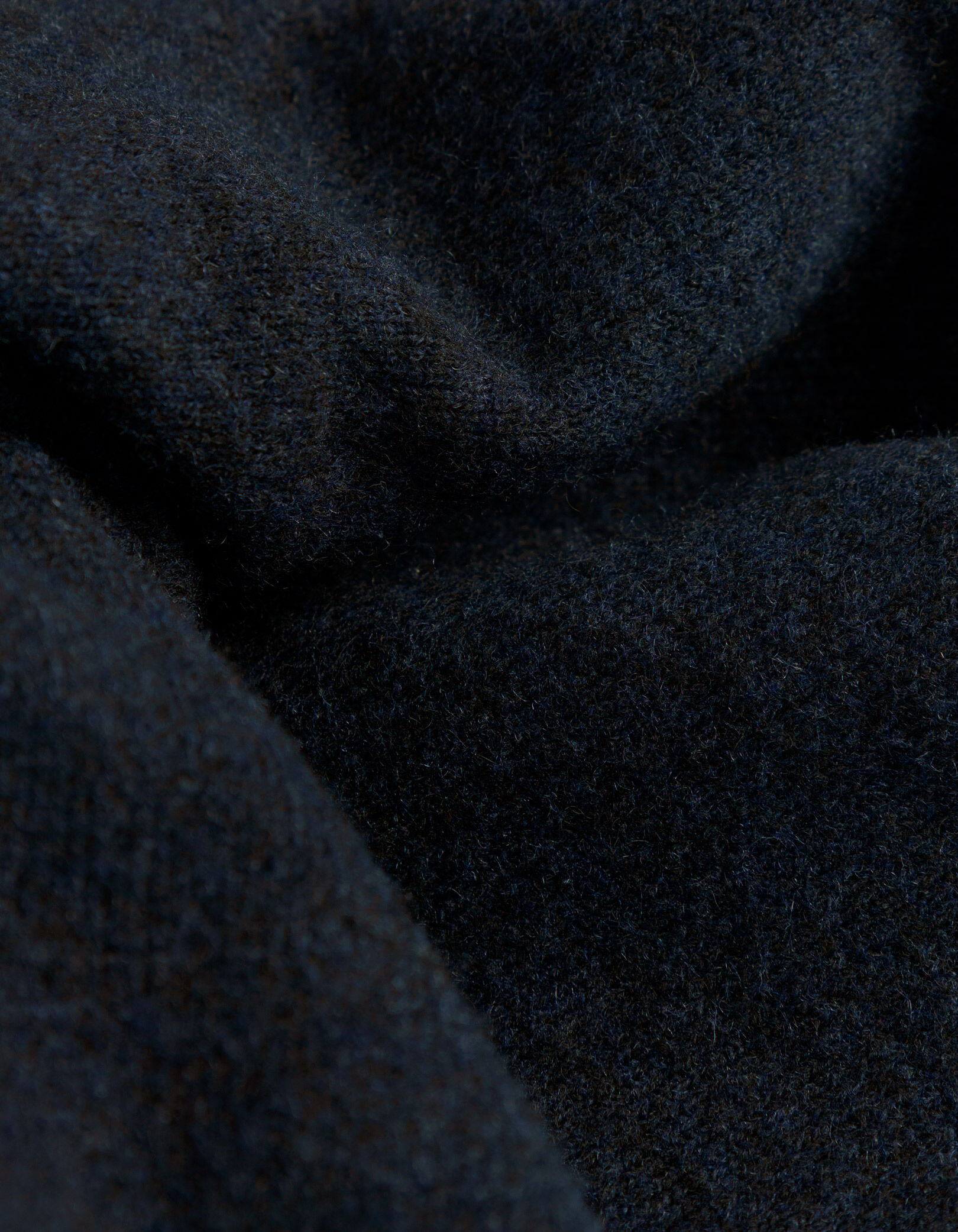 Cardigan zippé marine tricot Homme
