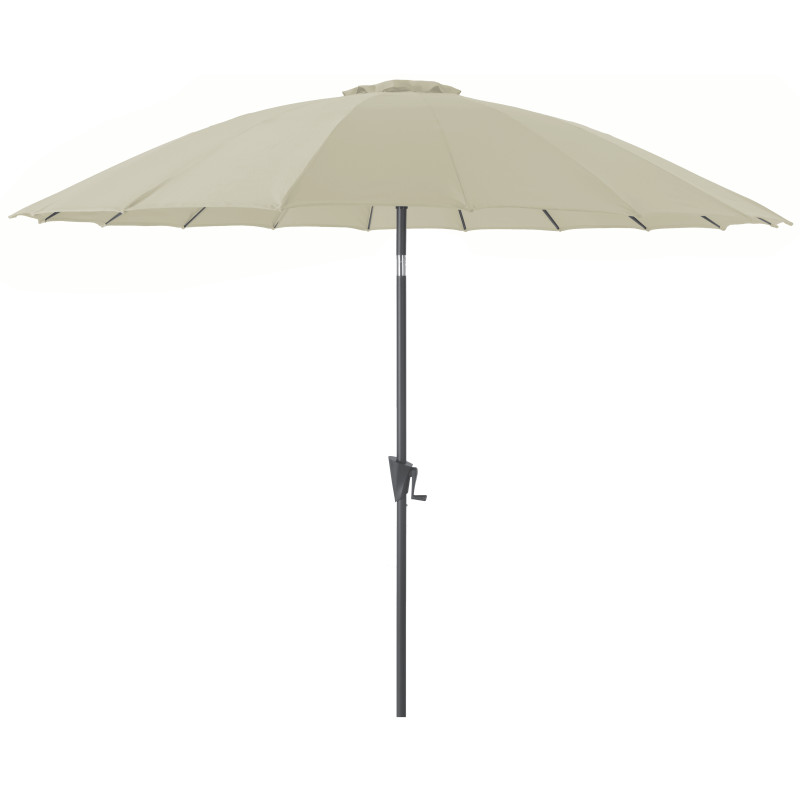 Parasol droit inclinable Pagode écru Ø 300 cm