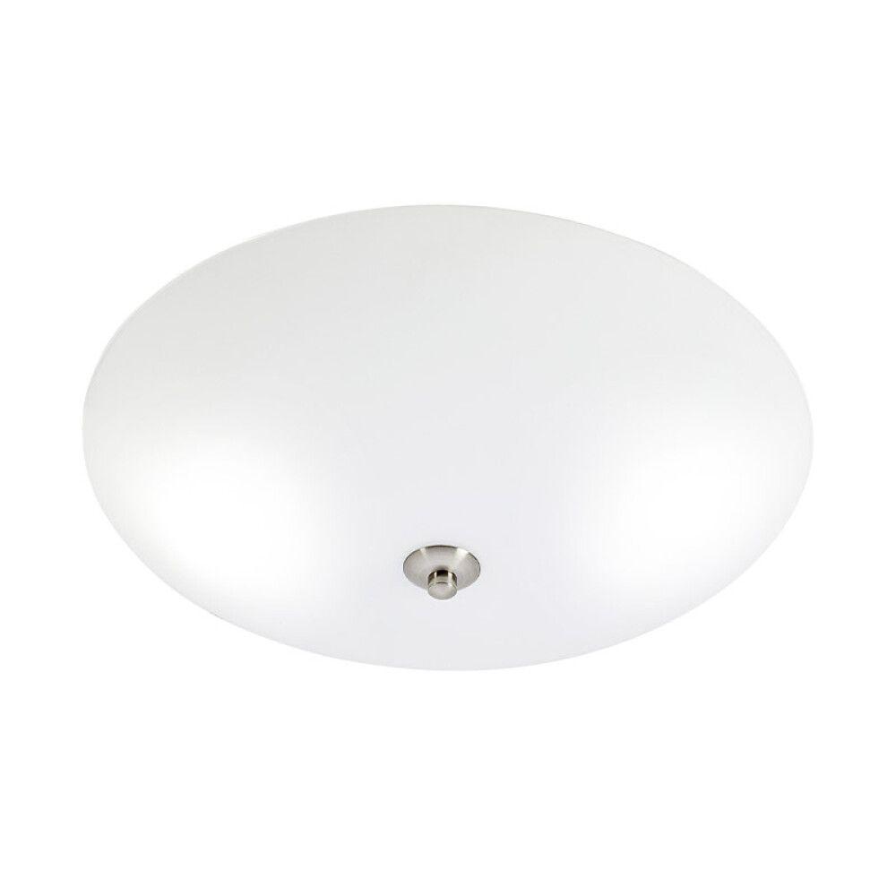 PLAFOND MARKSLÖJD MONTEL FROSTET 39CM HVIT