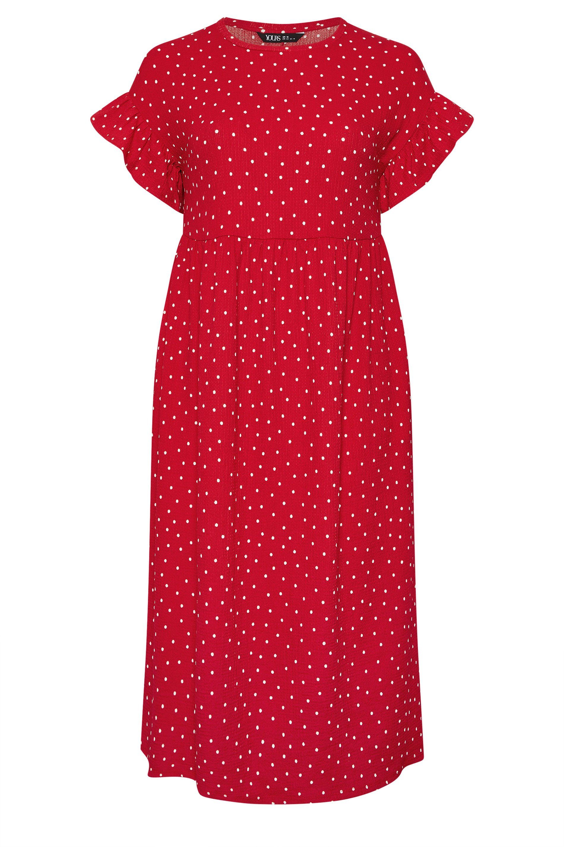 Yours Polka Dot Midi Dress