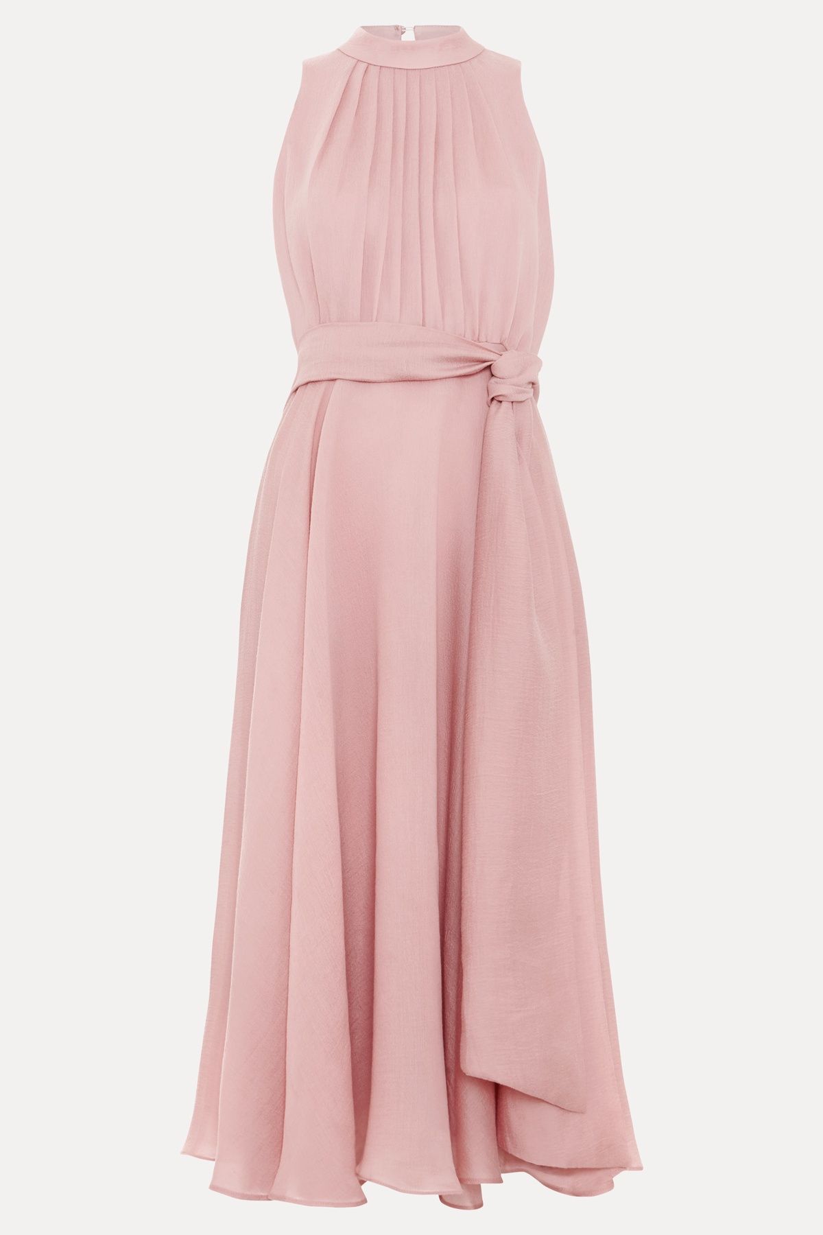 Phase Eight Lucinda Pleated High-Neck Midi Dress