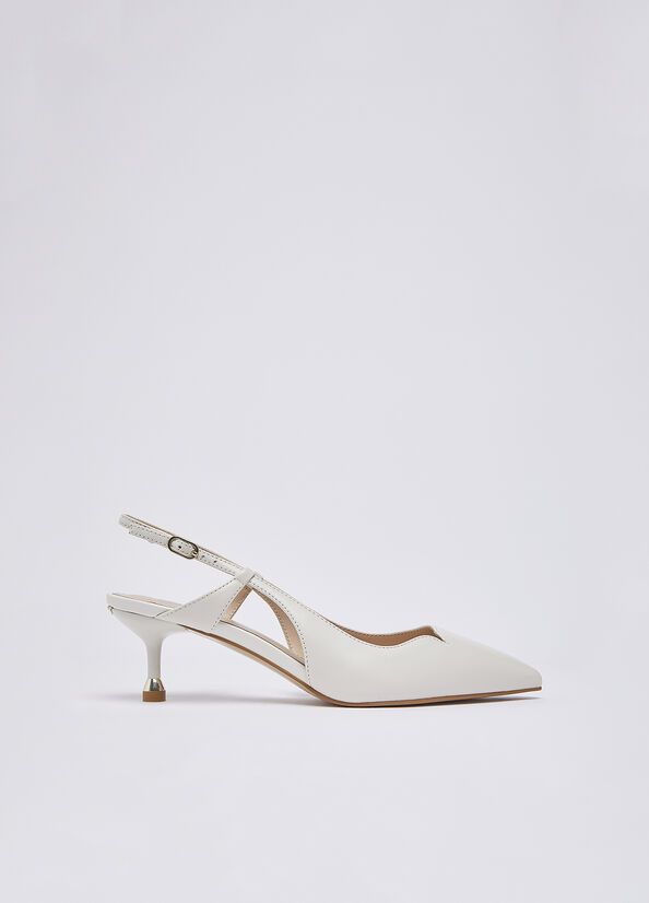 Slingback in nappa