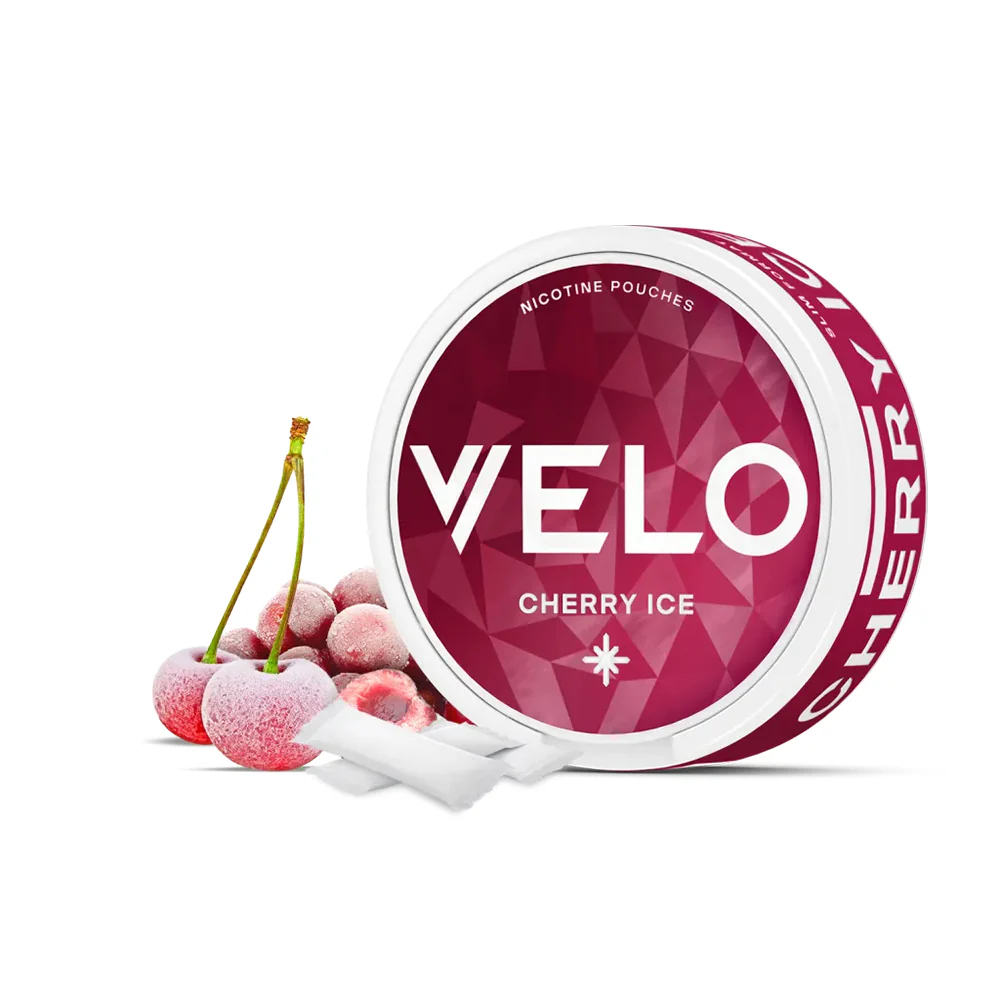 VELO Cherry Ice MINI - 15 Nicotine Pouches - 6 mg