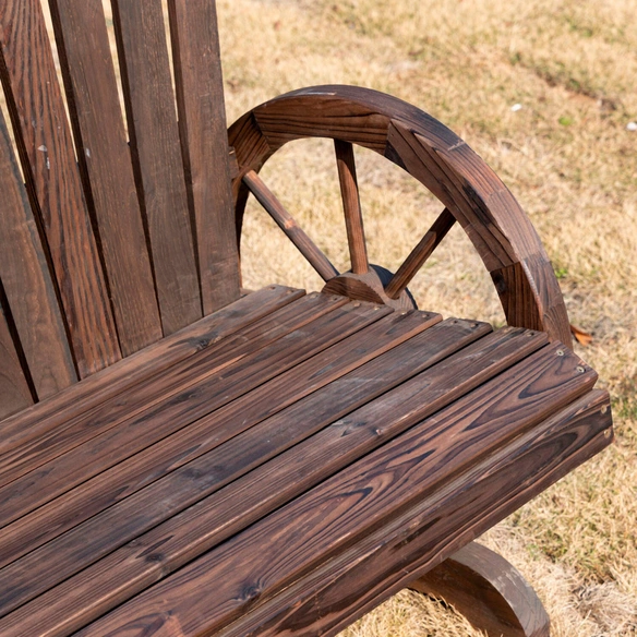 Gartenbank, 2-Sitzer, BxHxT: 108 x 95 x 66 cm