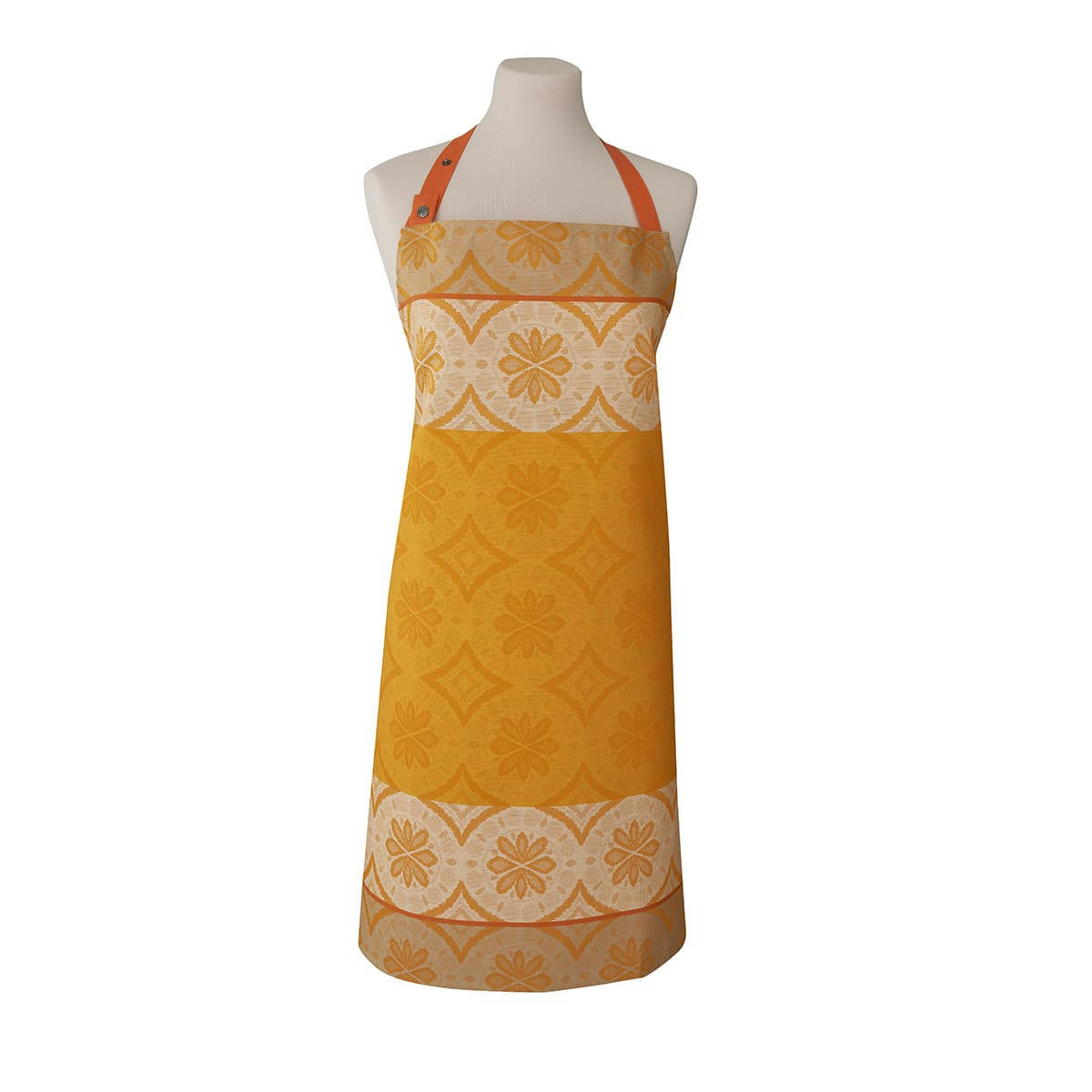 ARRIÈRE-PAYS - Tablier en coton melon 80 x 96