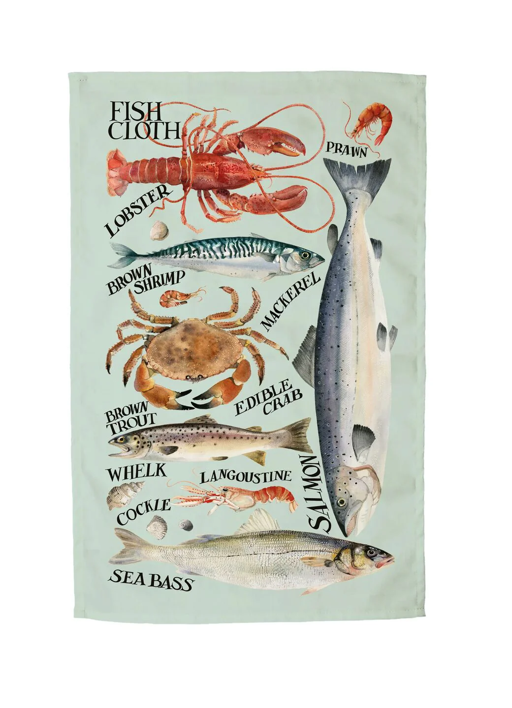 Fish Cloth Tea Towel