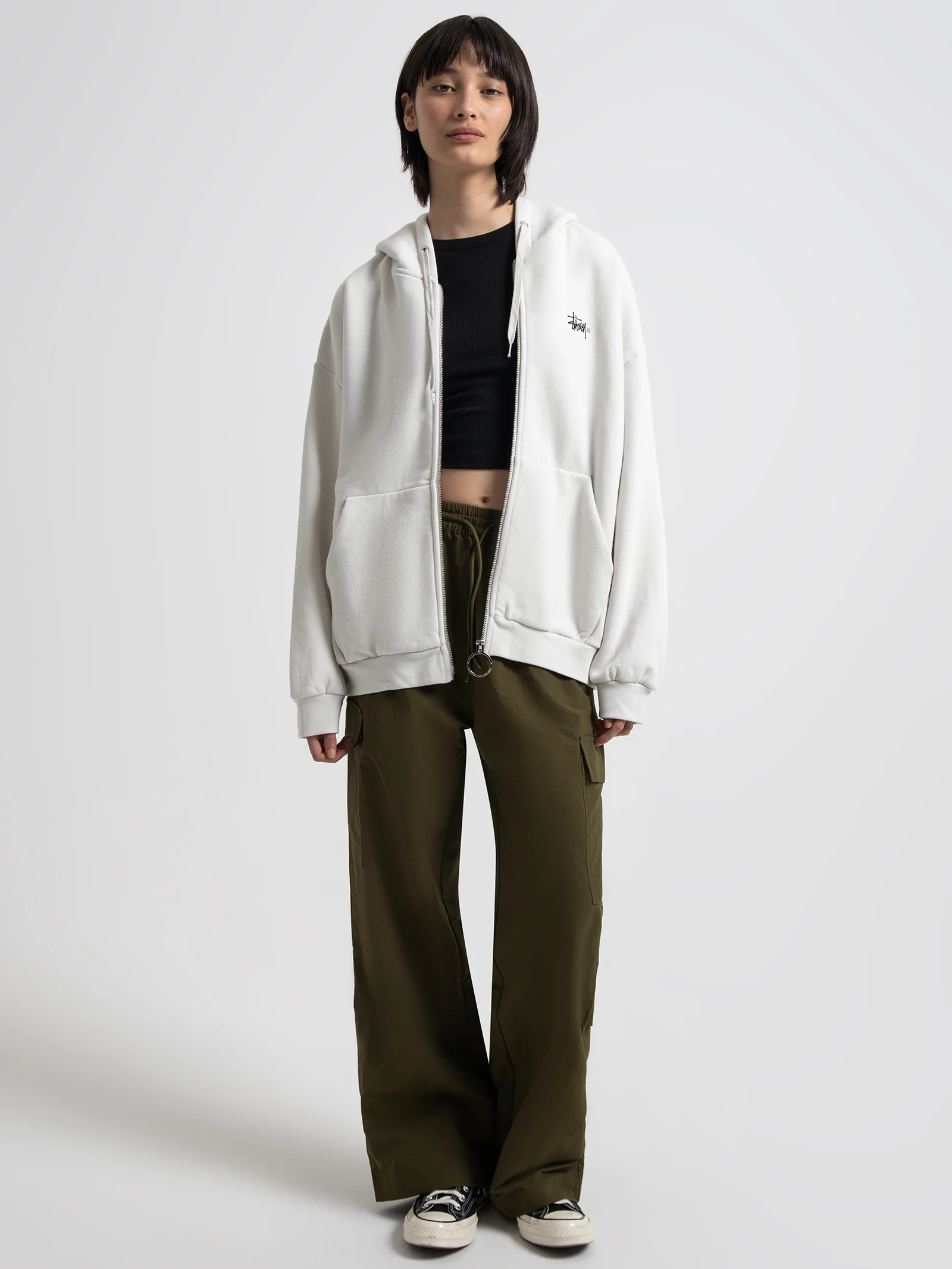 Nylon Cargo Pants