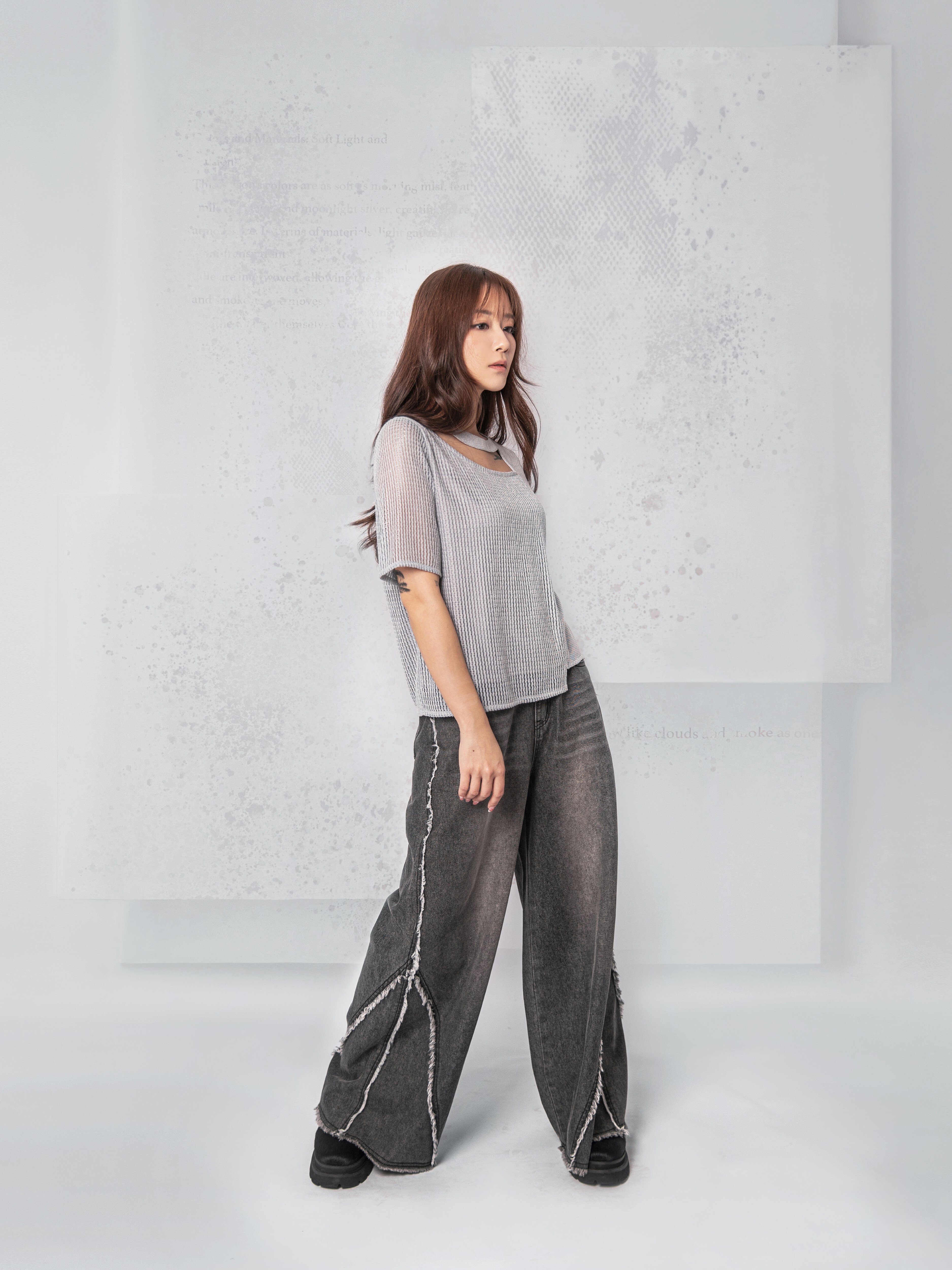 Fringe-detail Jeans - 26SRB022Q