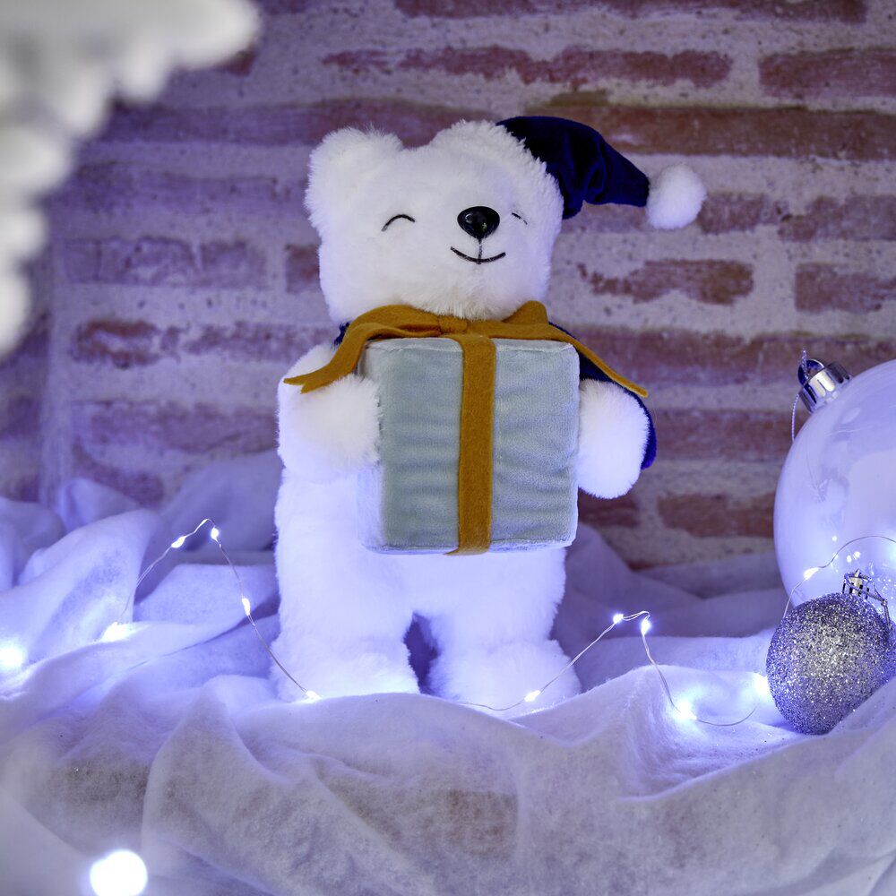 Personnage No&euml;l à poser H30cm (3modèles)