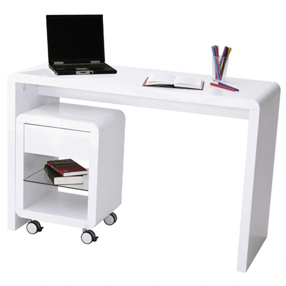 Schreibtisch »Pana«, BxH: 120 x 78,5 cm, Polyurethan (PU)