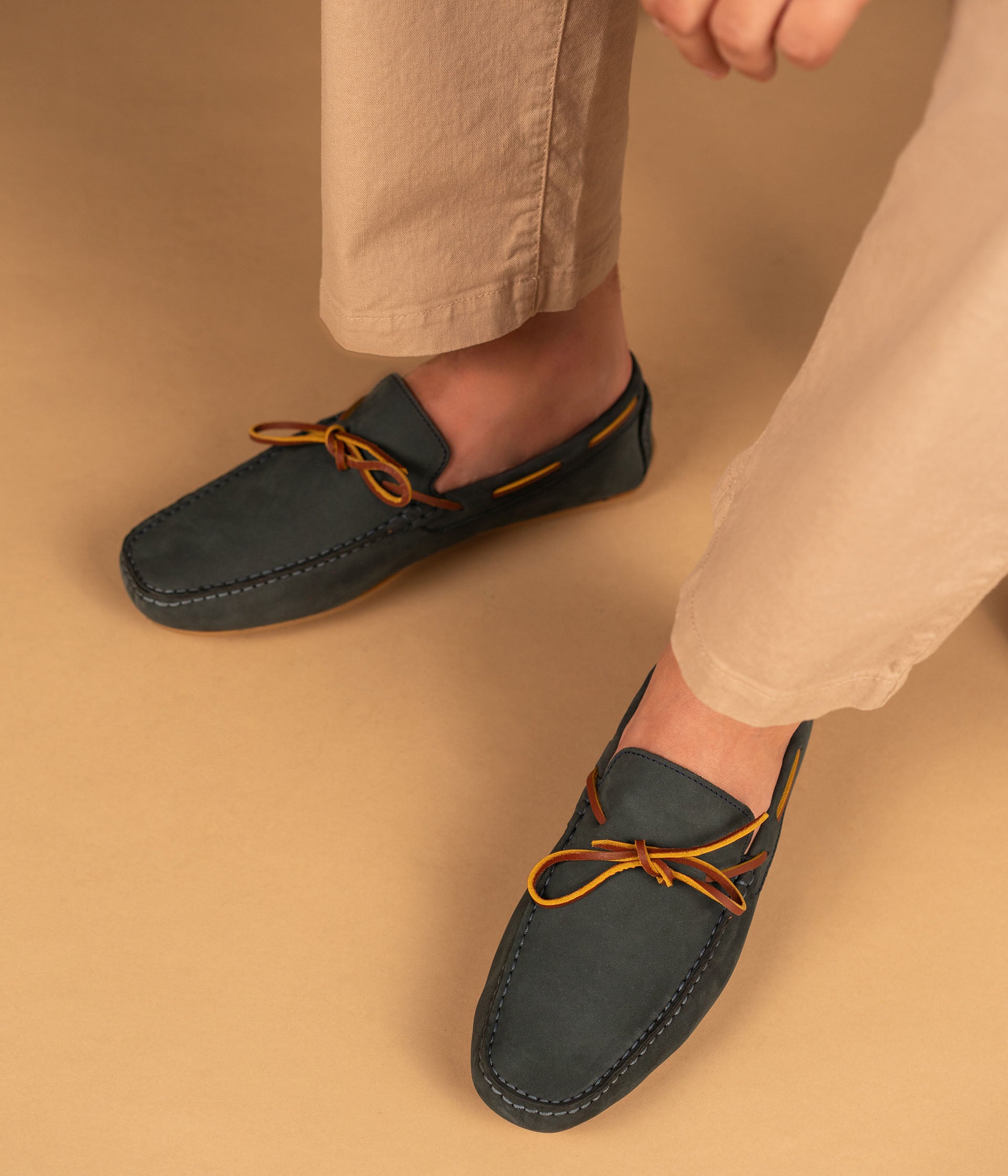 Chaussure bateau Armand bleu