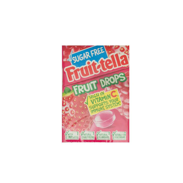 Fruit-tella Fruit Drops Red Fruits 45g