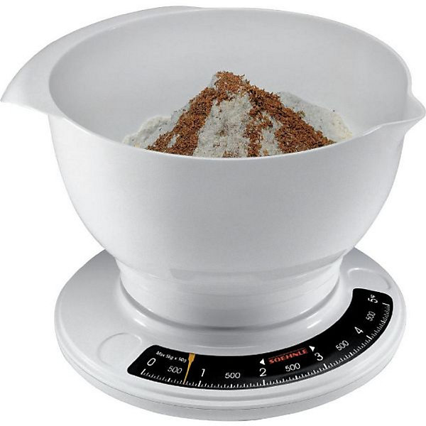 Balance de cuisine mécanique 5kg - 50g avec bol Soehnle 65054 culina pro