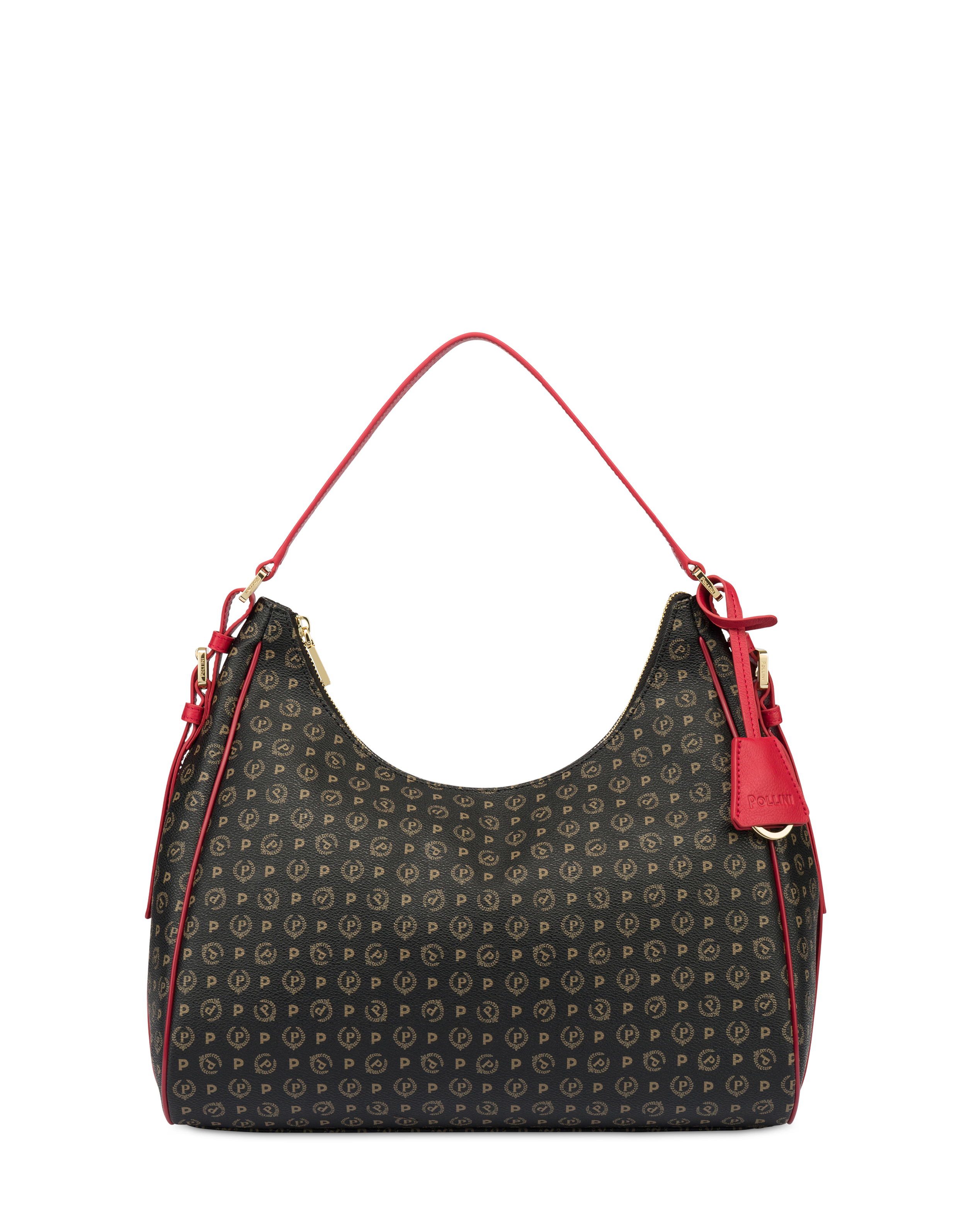 Hobo Bag Heritage Pvc Nero/lacca