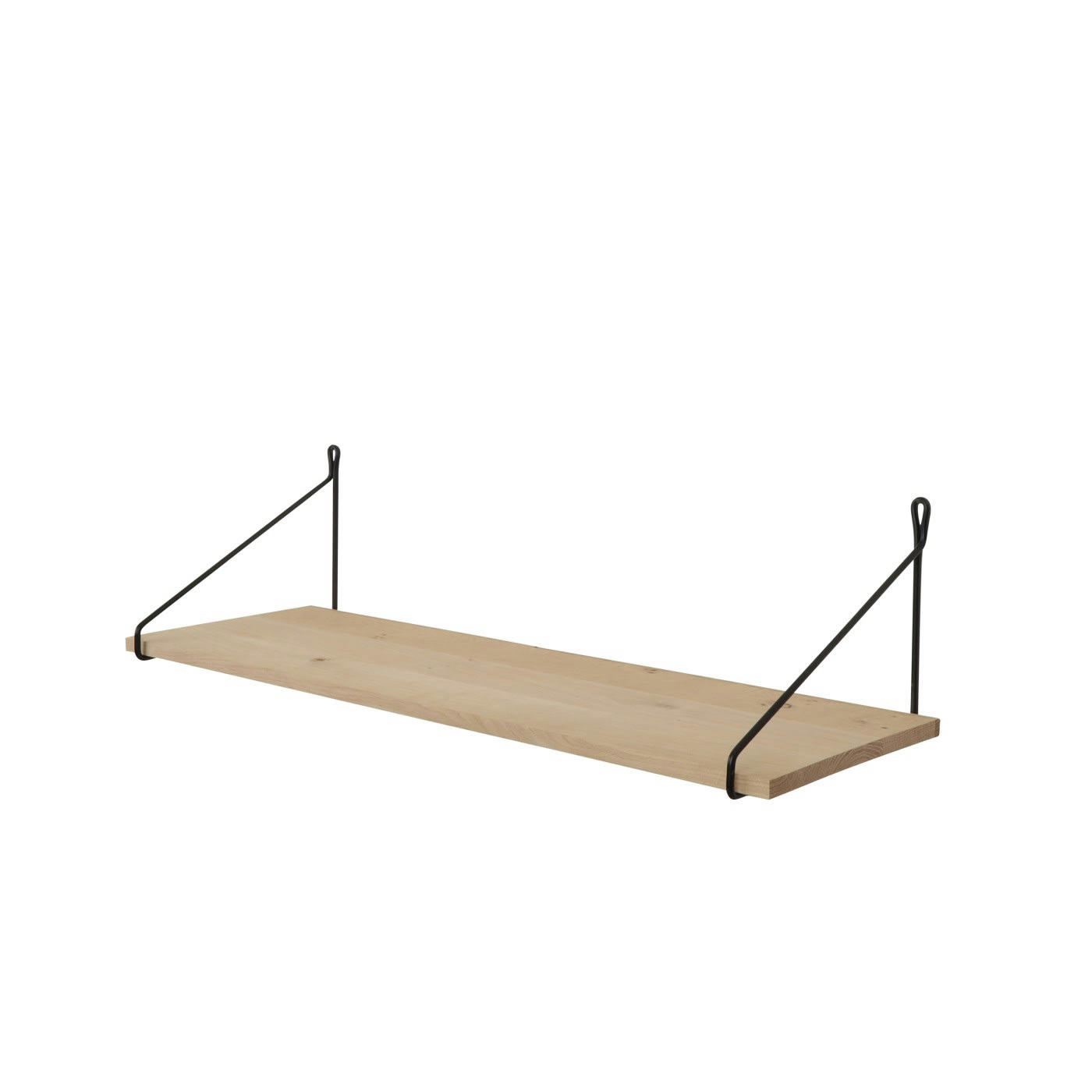 - Etagère Vintage Chêne Rustique Brut 80 x 25 cm