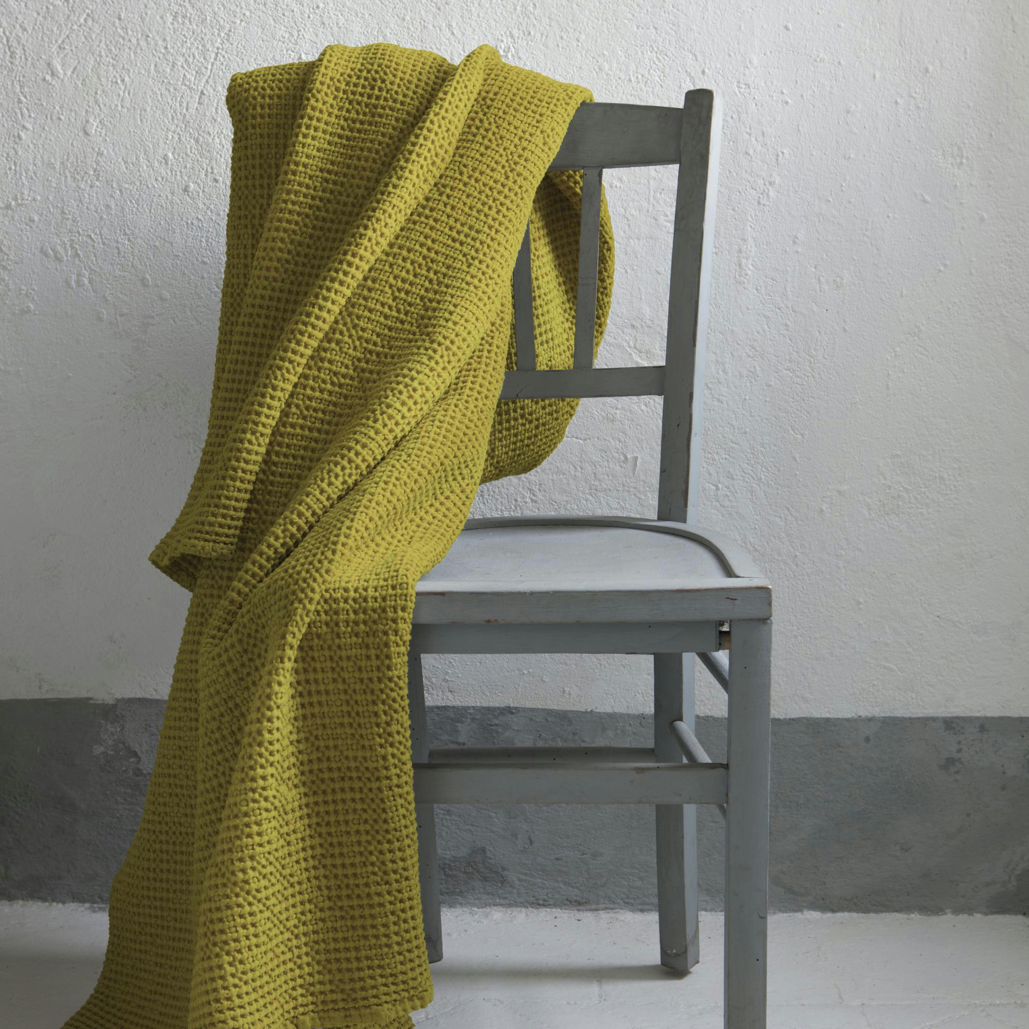 MAIA - Plaid  en coton badiane 140 x 200