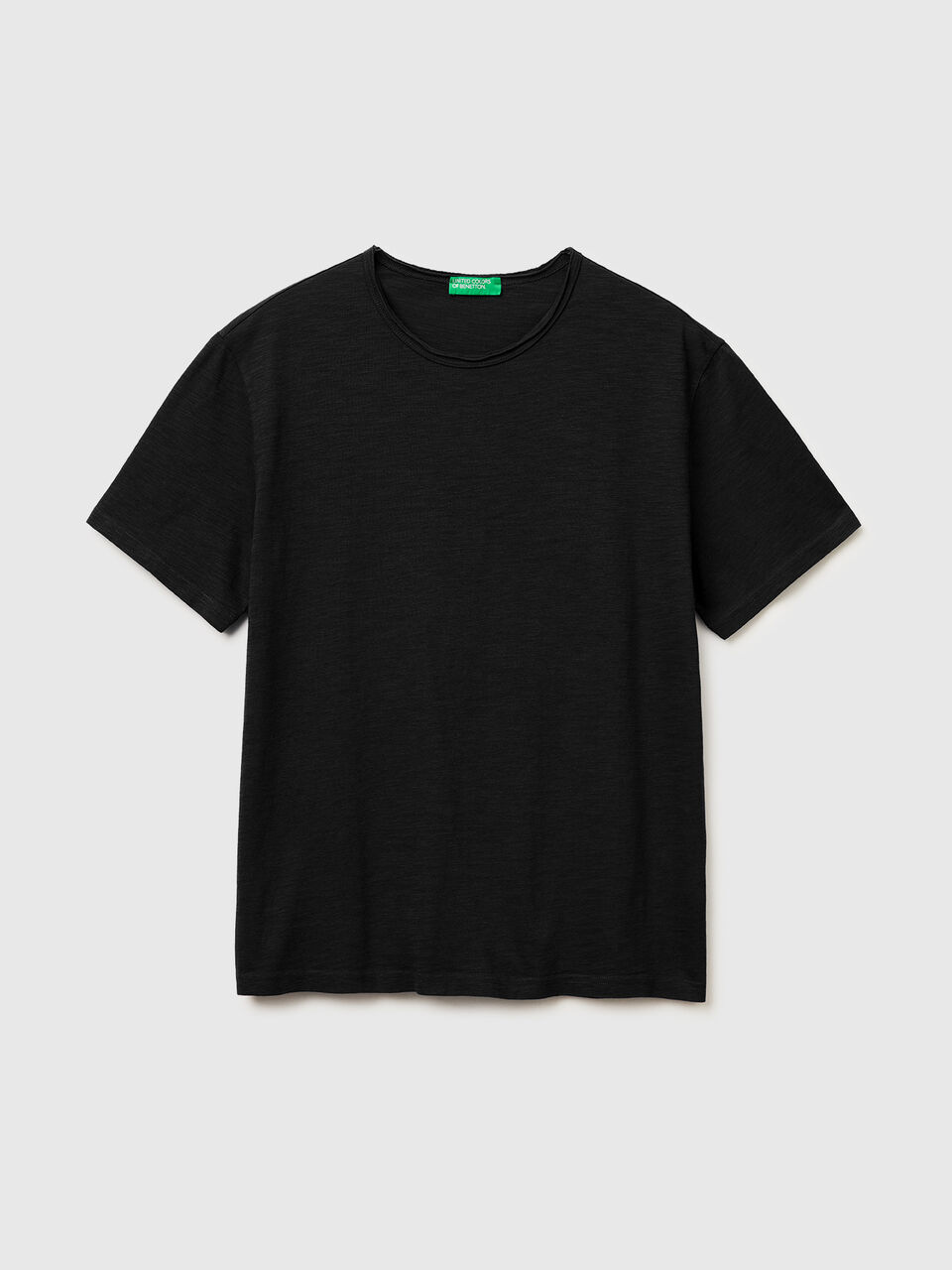 Slub cotton t-shirt