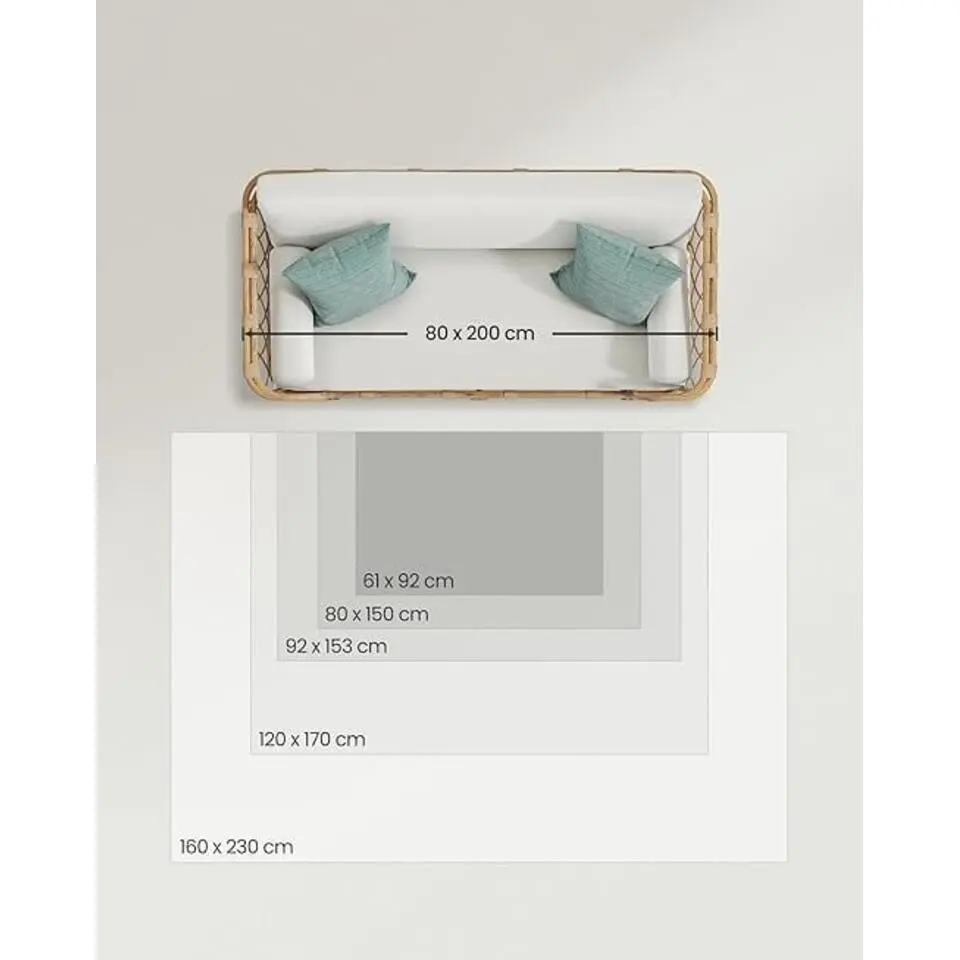 Parya Home Vloerkleed Parya - Antislip - aquablauw