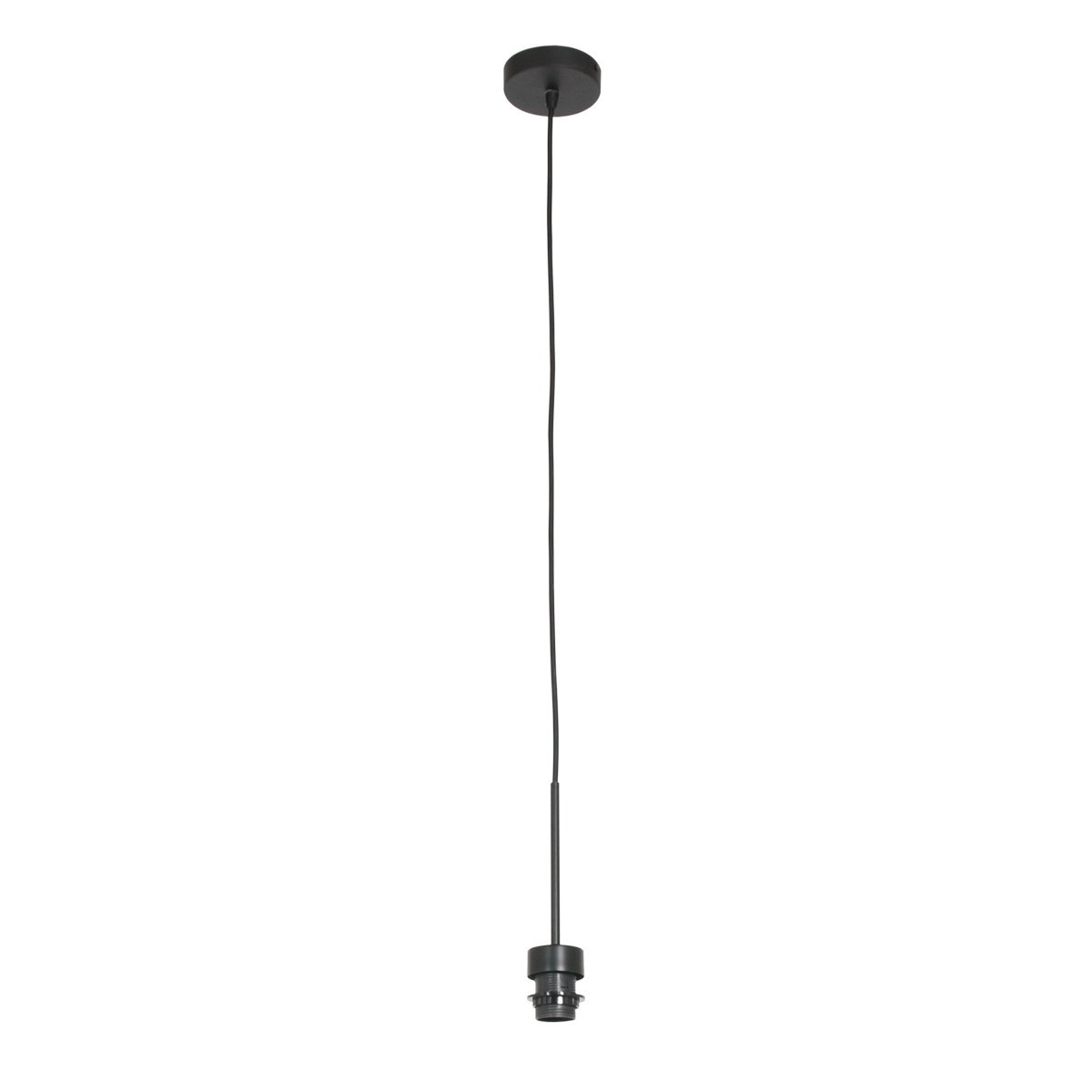 Steinhauer hanglamp Sparkled - 1 lichts - 14x 135 cm - zwart
