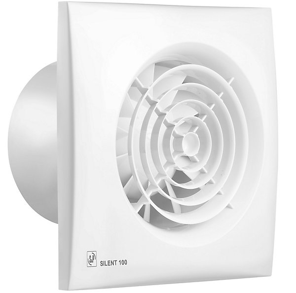 Kit aérateur ultra-silencieux S&P Silent 100 CZ ø100 mm