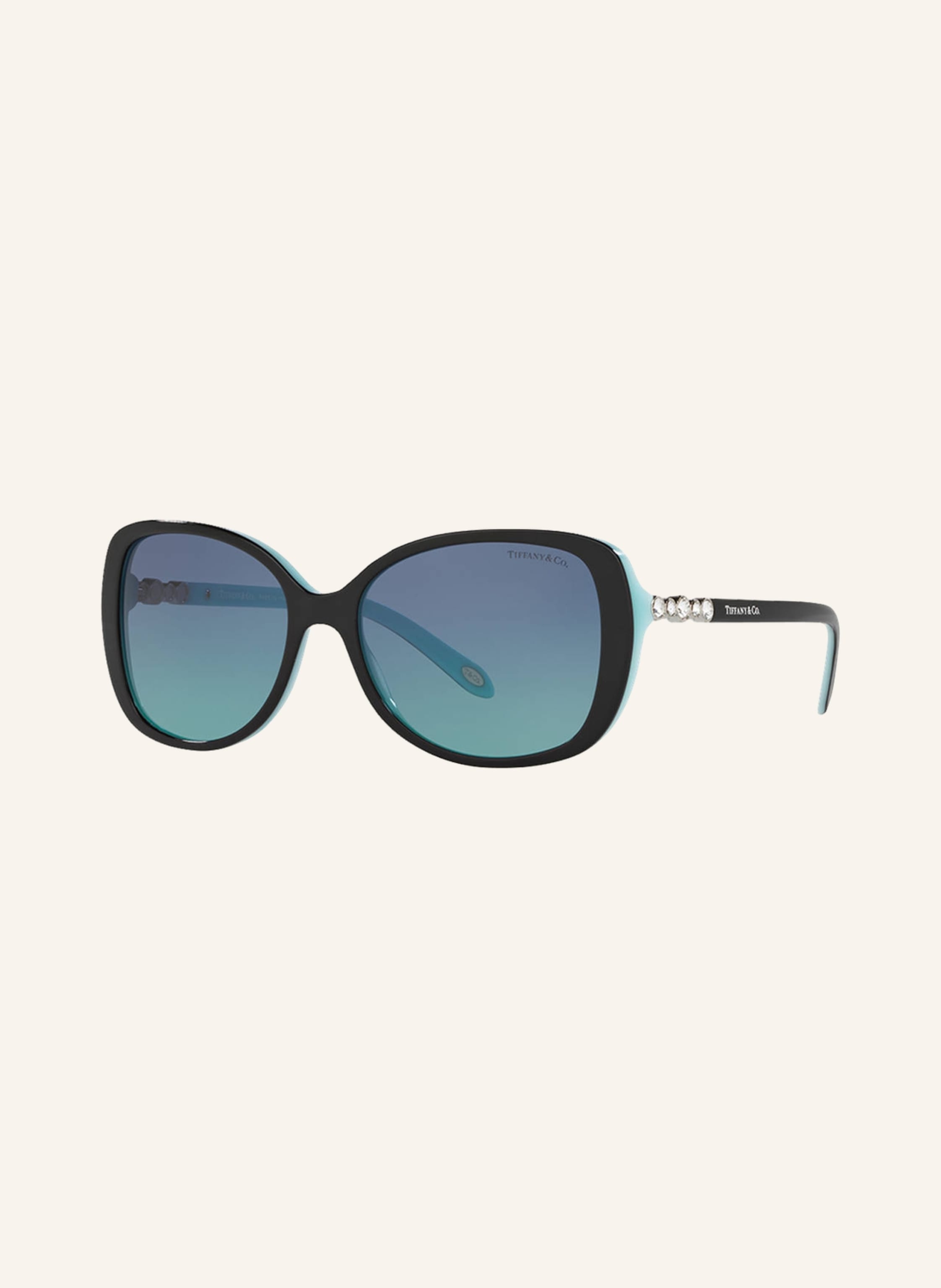 TIFFANY & Co. Sonnenbrille TF 4121B mit Schmucksteinbesatz