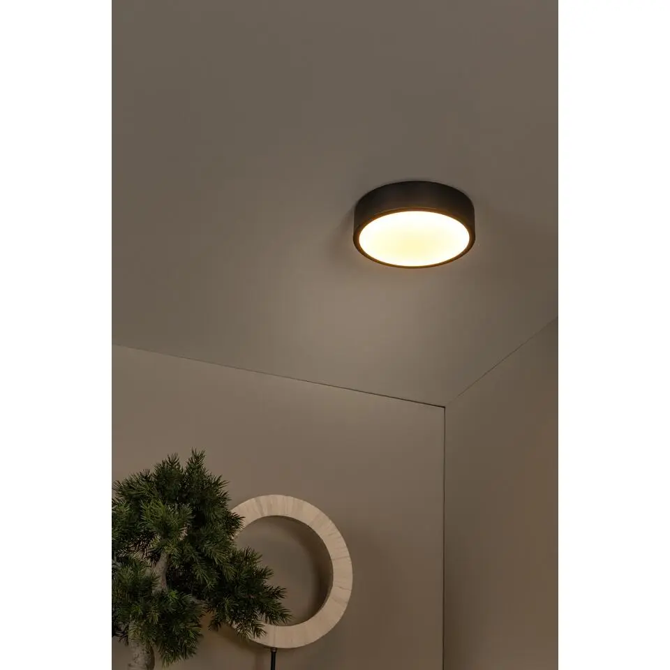 Lucide UNAR Plafonni&egrave;re - Zwart