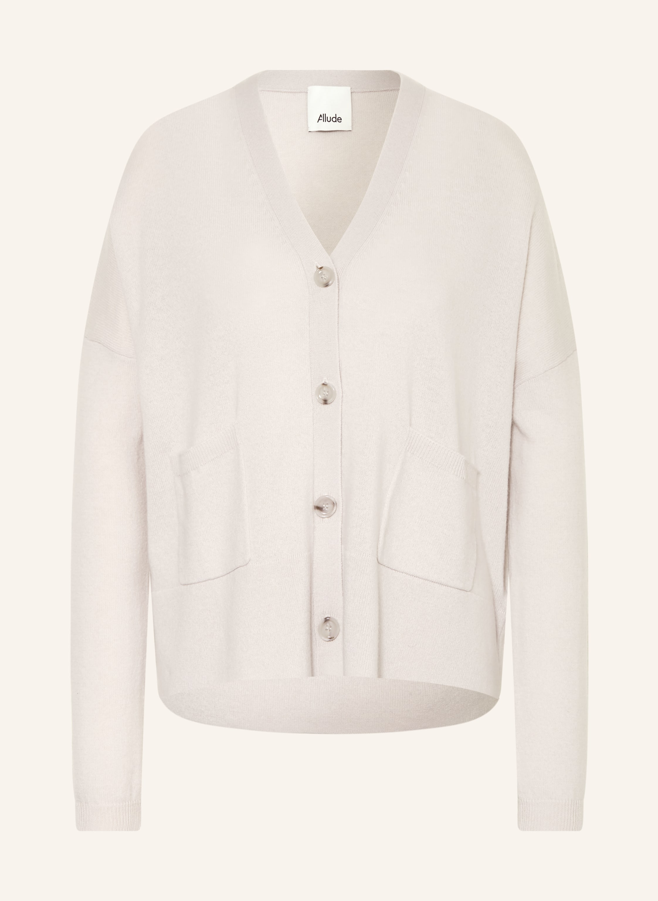 ALLUDE Strickjacke mit Cashmere