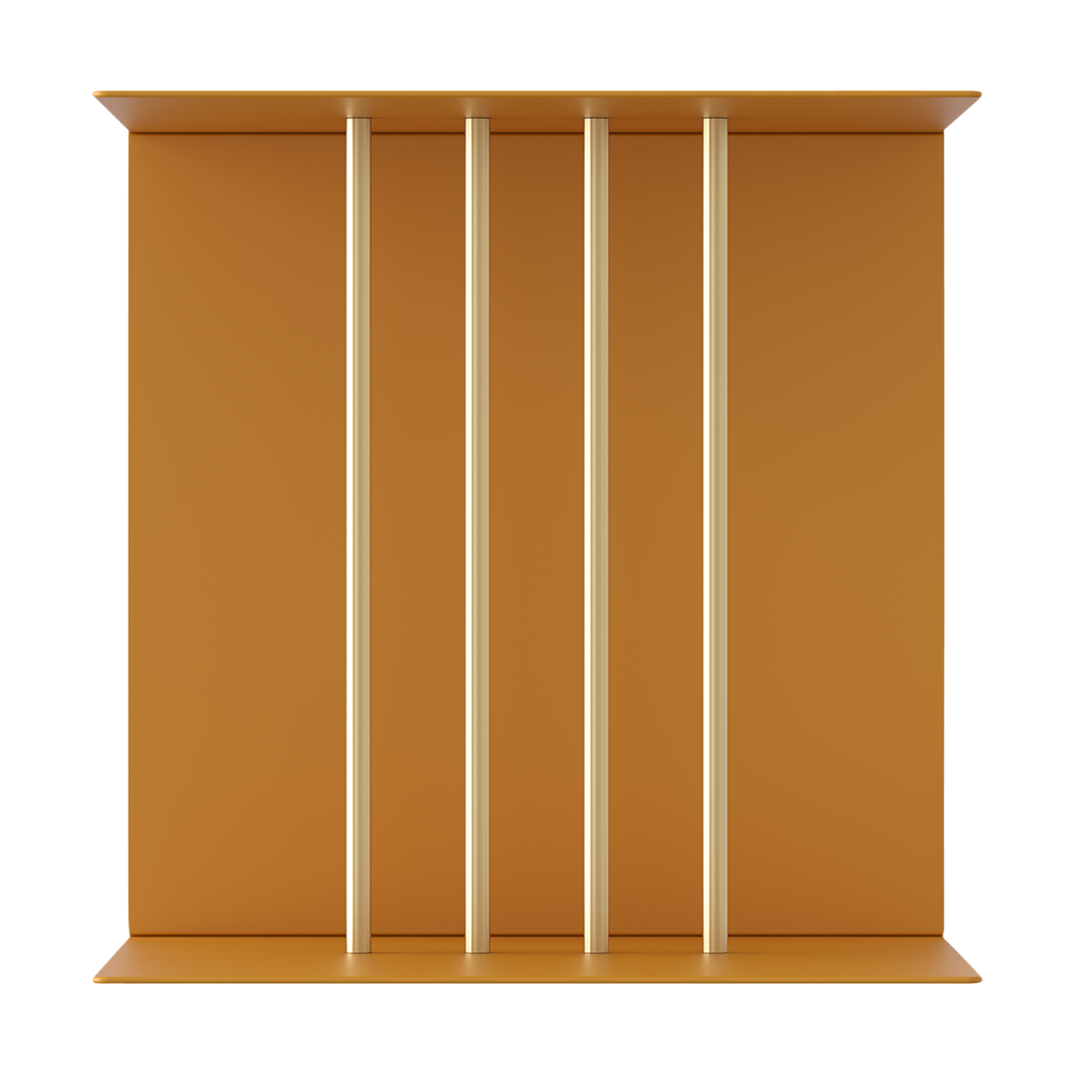 Umage Teaser shelf aluminium wandrek saffron yellow