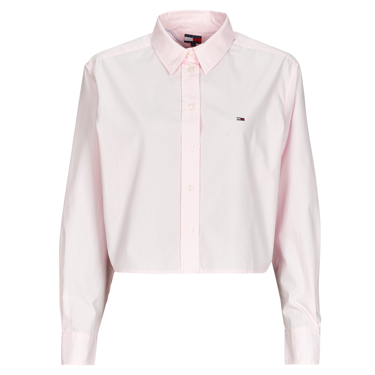 Tommy Jeans - TJW CRP RLX SHIRT - Pink