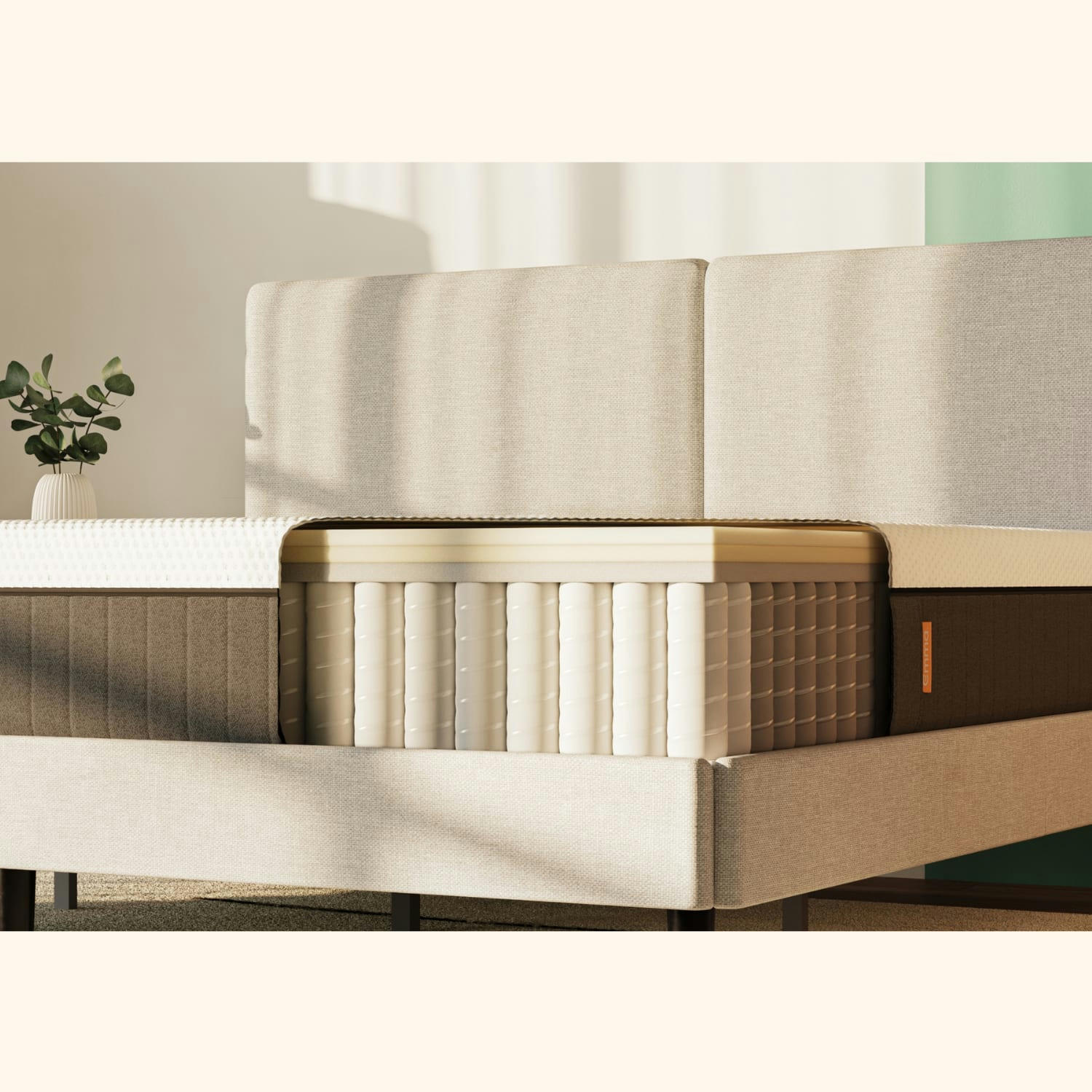 - Emma | Matelas Hybride II 140x200 | Mémoire de Forme + Ressorts | 25cm