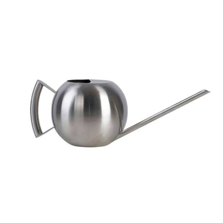 - Arrosoir design rond en acier inoxydable